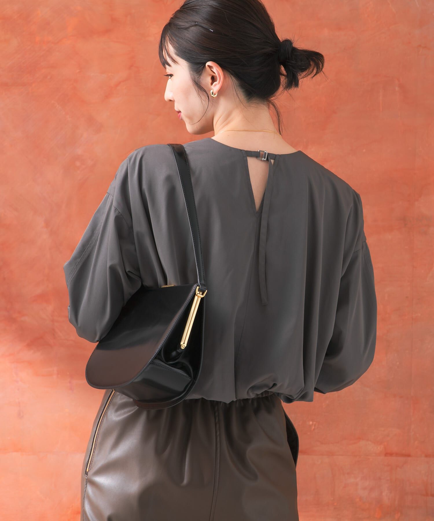 URBAN RESEARCH ROSSO「クロップドバルーンブラウス」|シャツ・ブラウス|