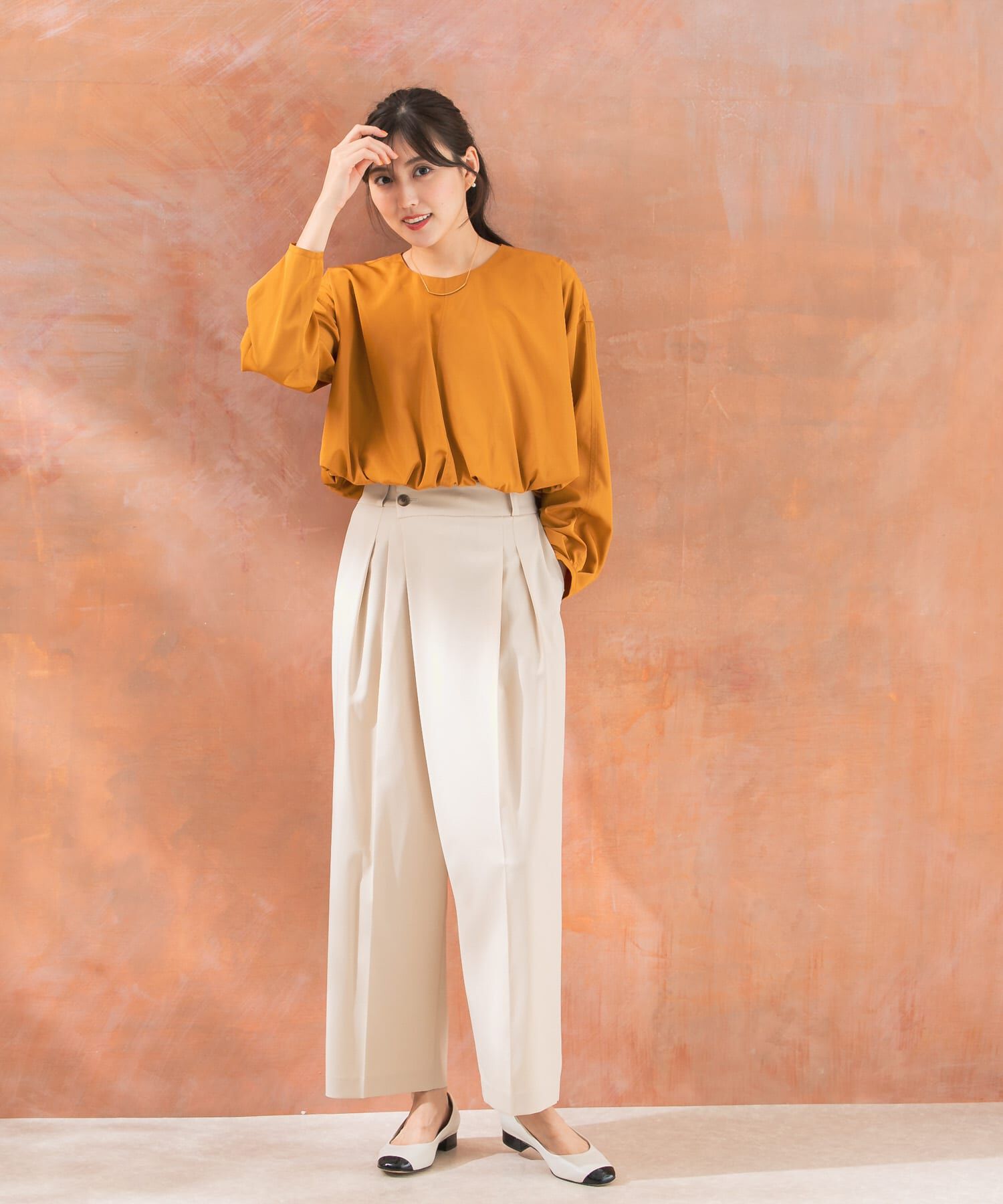 URBAN RESEARCH ROSSO「クロップドバルーンブラウス」|シャツ・ブラウス|