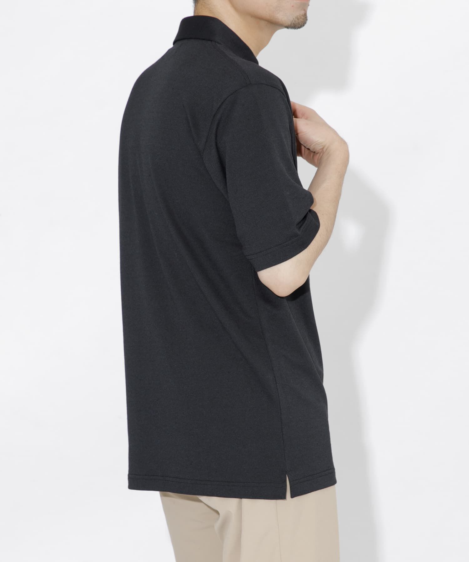 URBAN RESEARCH ROSSO「『WEB限定』『XLサイズあり』 リネン混カノコポロシャツ」|ポロシャツ|