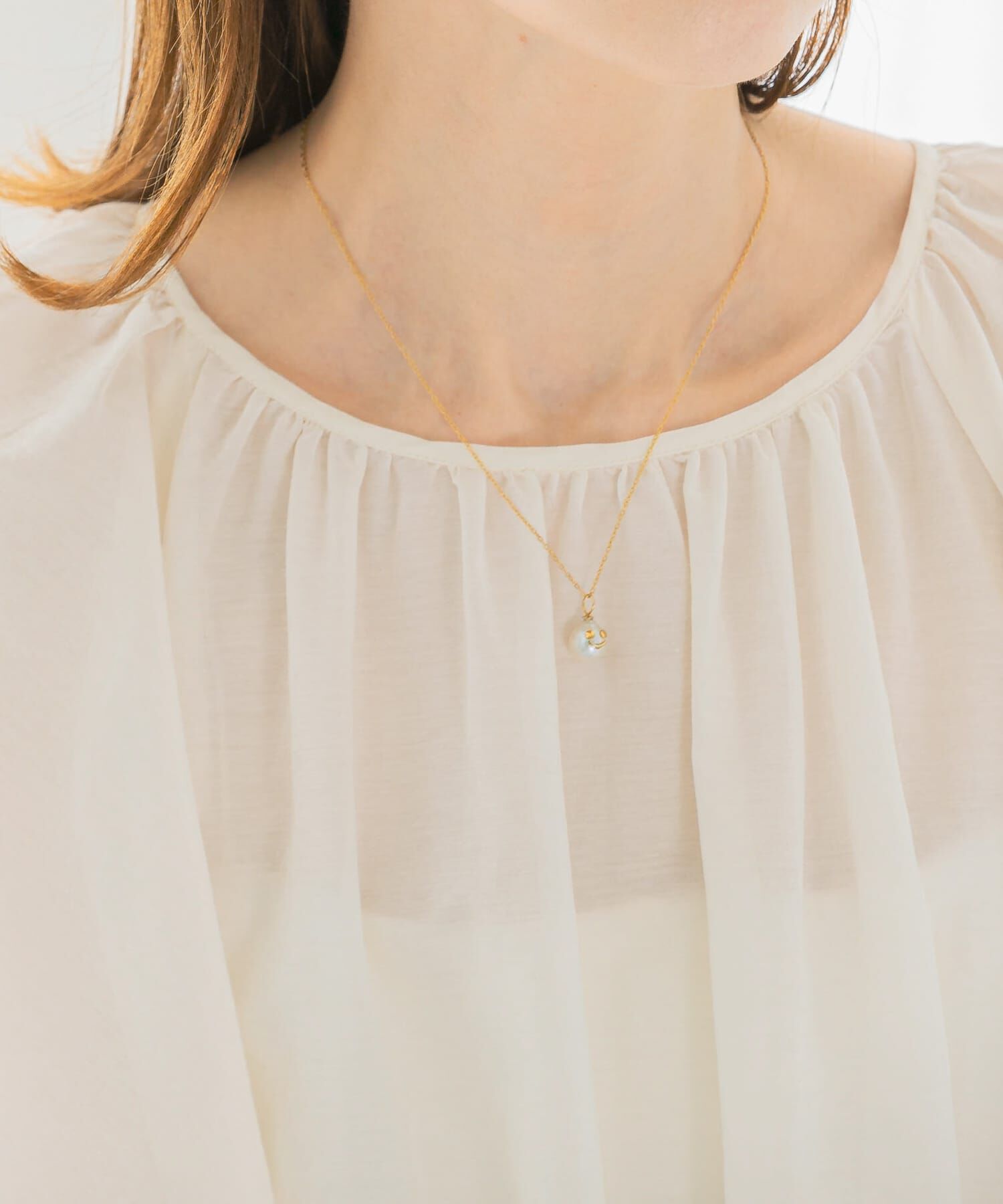 URBAN RESEARCH ROSSO「Favorible　Smiley Top Necklace」|ネックレス|