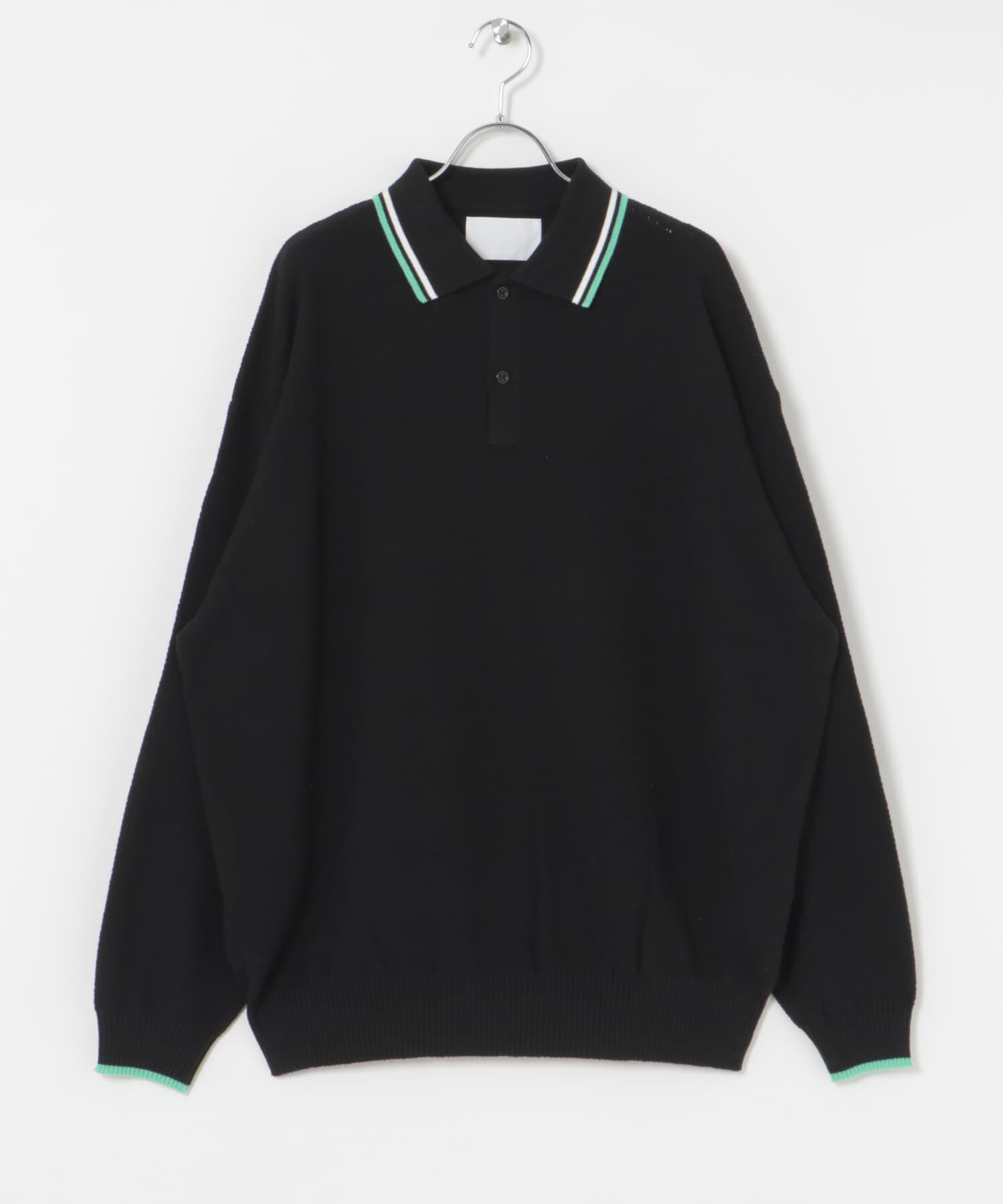 URBAN RESEARCH「URBAN RESEARCH iD　カノコオーバーニットポロ ロングスリーブ」|ポロシャツ|