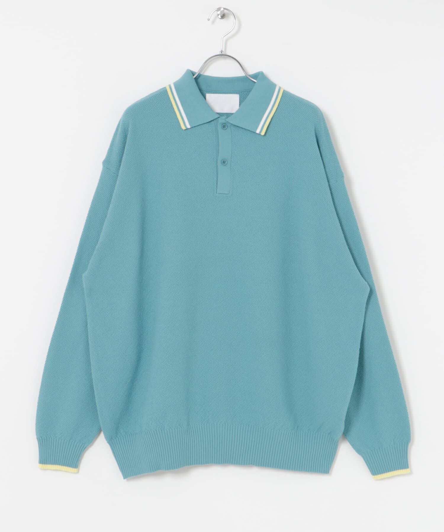 URBAN RESEARCH「URBAN RESEARCH iD　カノコオーバーニットポロ ロングスリーブ」|ポロシャツ|