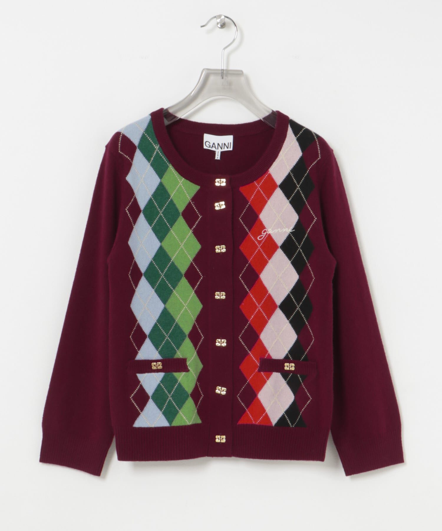 URBAN RESEARCH「GANNI　Cashmere Wool Mix Cardigan」|カーディガン|