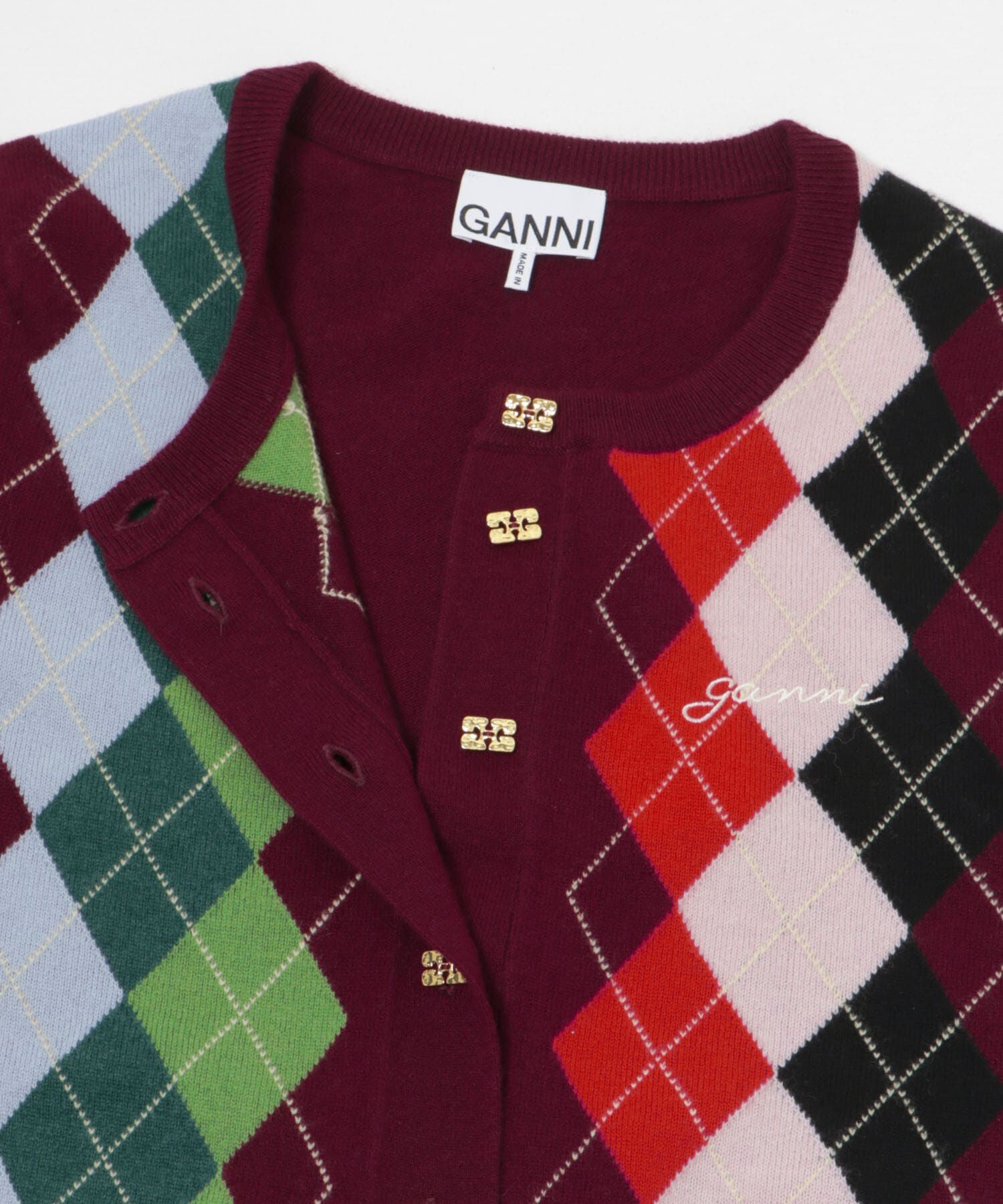 URBAN RESEARCH「GANNI　Cashmere Wool Mix Cardigan」|カーディガン|