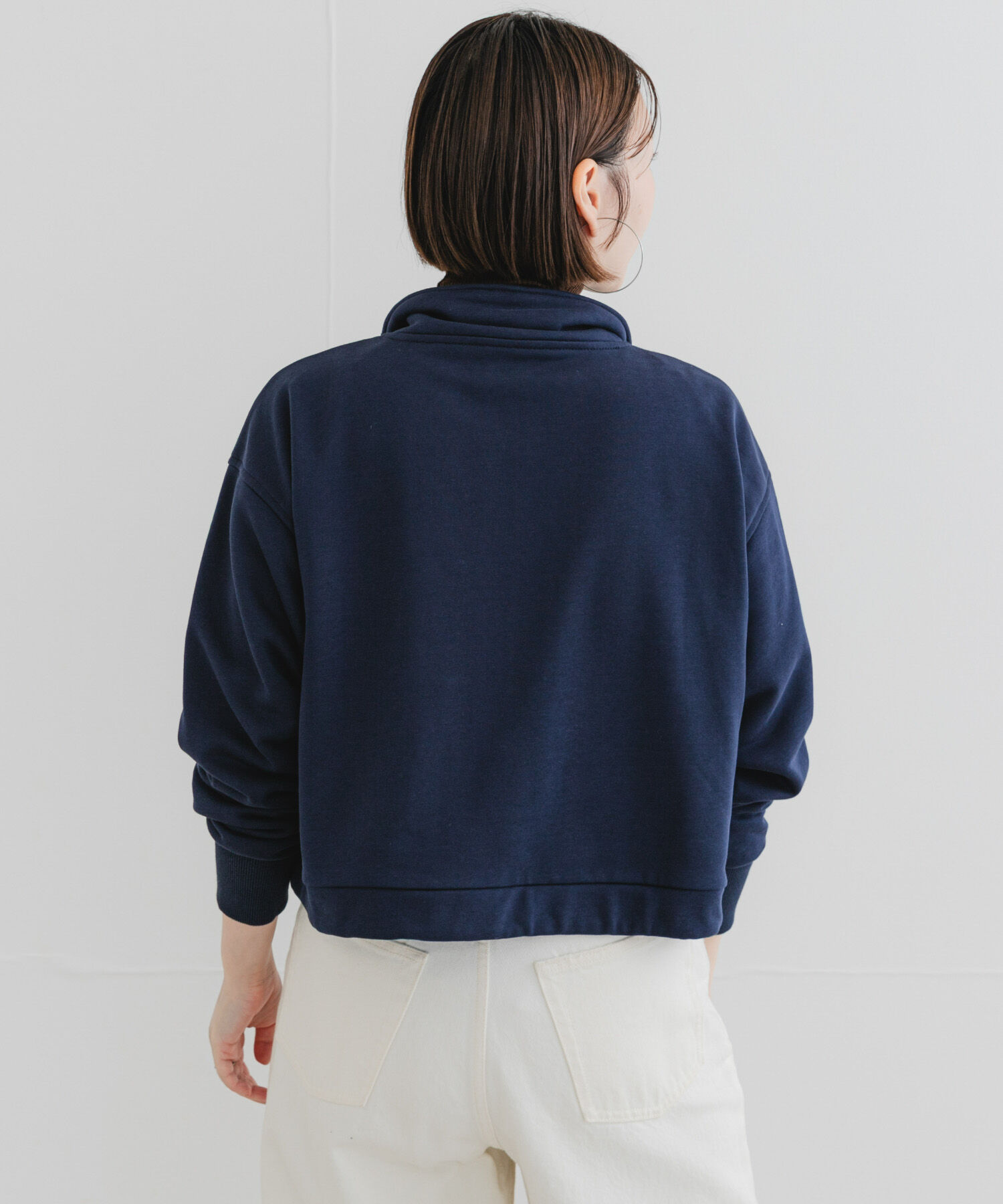 URBAN RESEARCH ROSSO「F by ROSSO　ハーフジップスウェット」|スウェット・ジャージ|