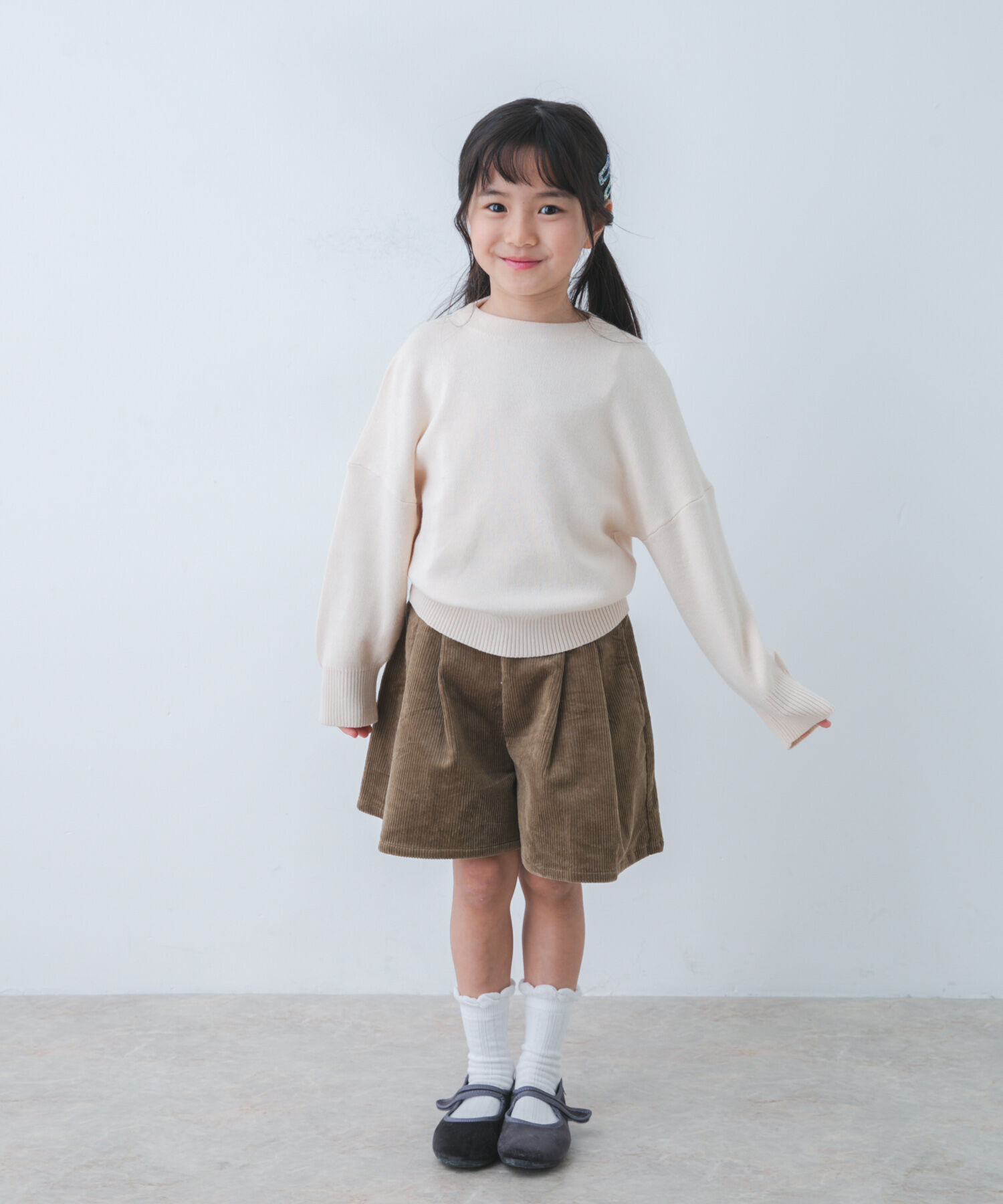 URBAN RESEARCH DOORS「『親子リンク』ボトルネックKNITプルオーバー(KIDS)」|ニット・セーター|