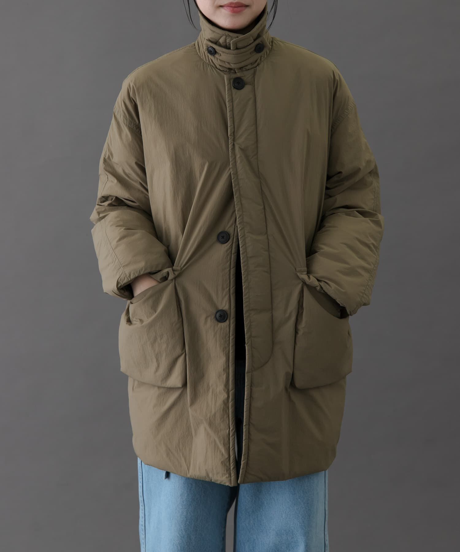 URBAN RESEARCH DOORS「FORK&SPOON　SORONAバルカラーコート」|ノーカラーコート|