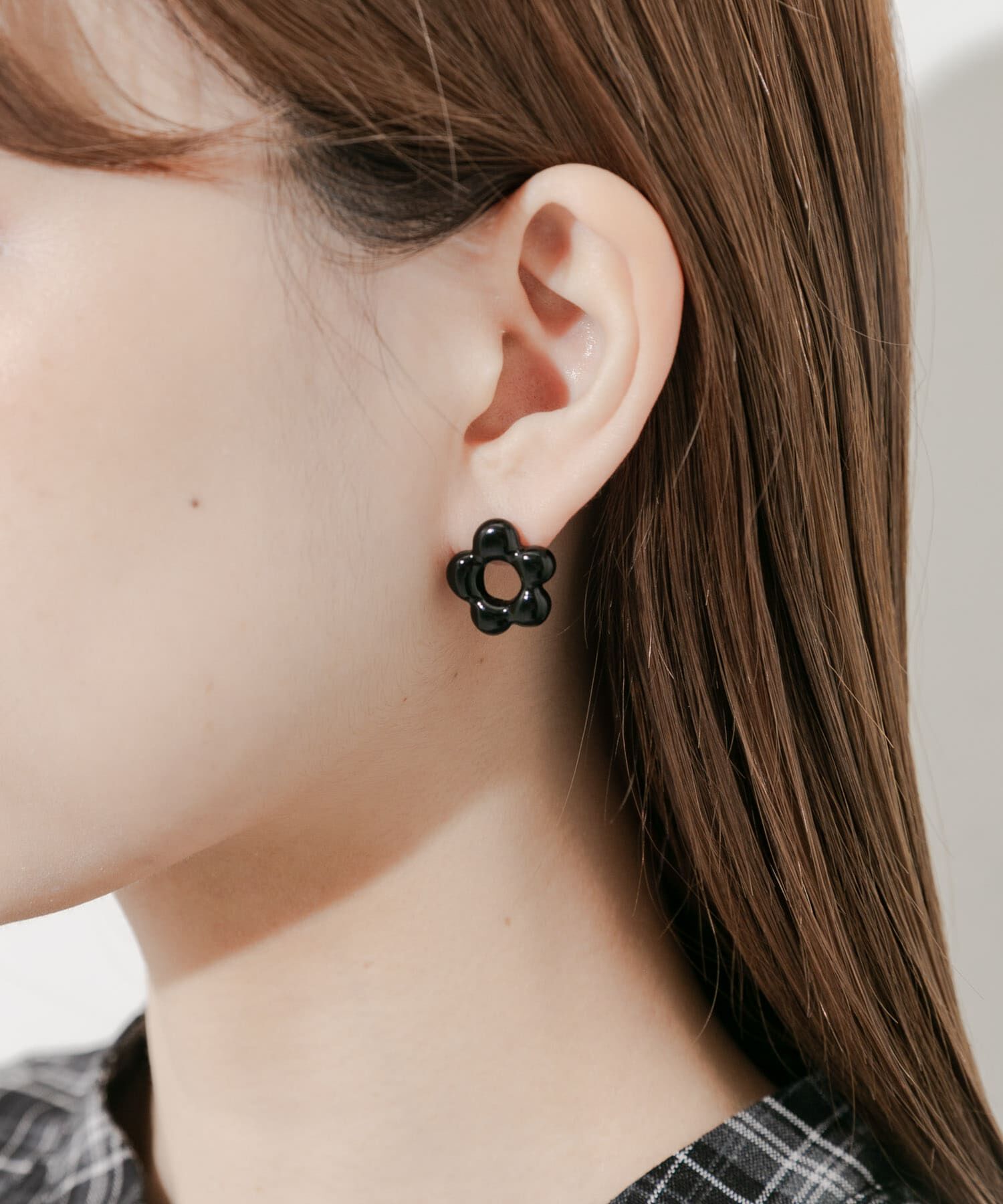 SMELLY「プックリフラワージュシピアス」|ピアス|