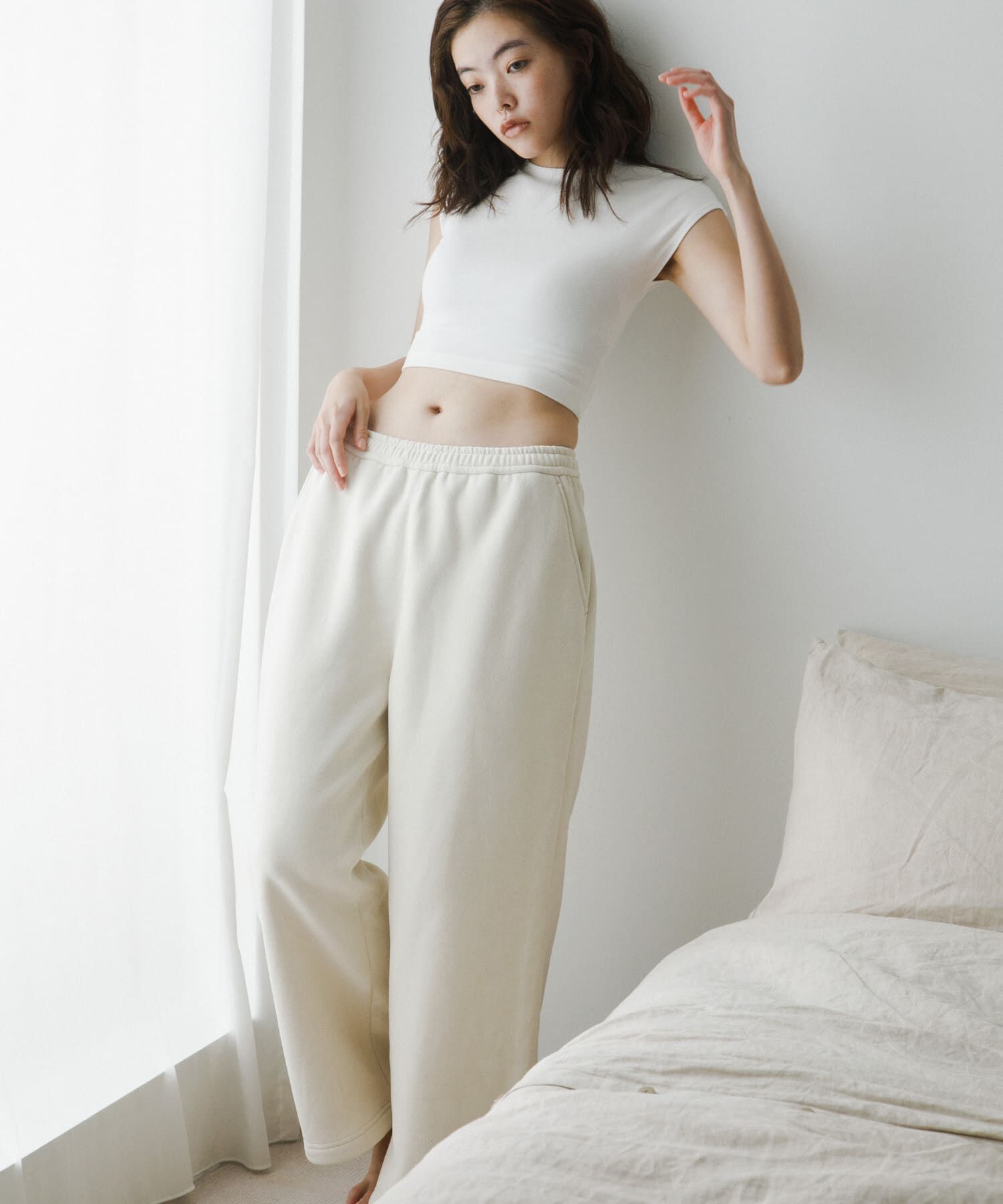 URBAN RESEARCH「『別注』THOUSAND MILE&times;URBAN RESEARCH　KNIT FREECE LONG PANTS」|その他|