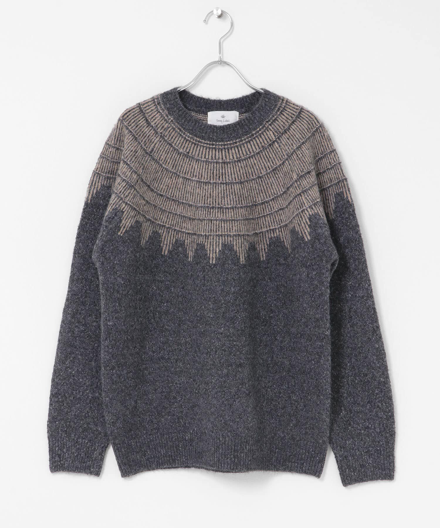 Sonny Label 「フェアアイル柄ニットプルオーバー」|ニット・セーター|