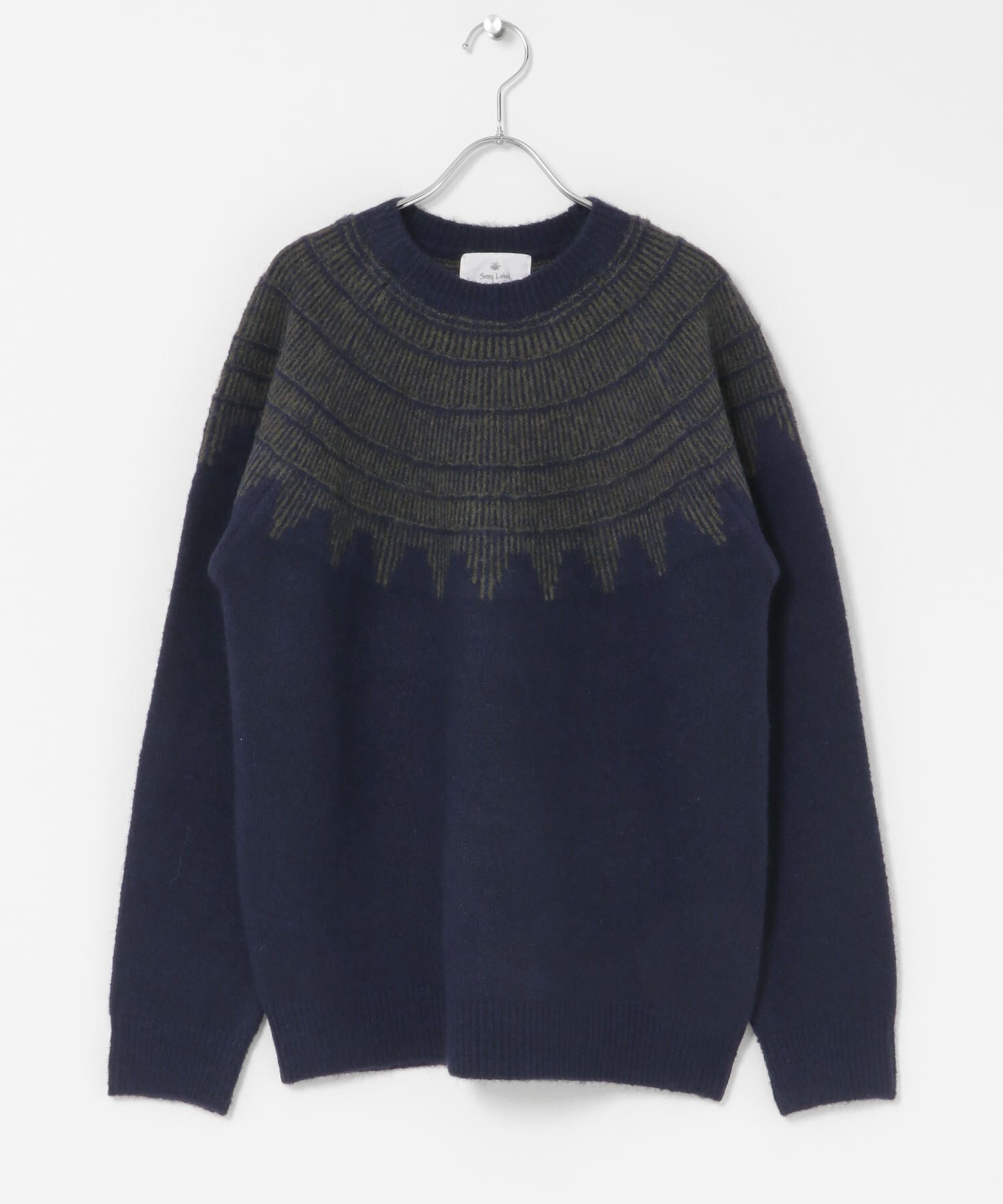 Sonny Label 「フェアアイル柄ニットプルオーバー」|ニット・セーター|