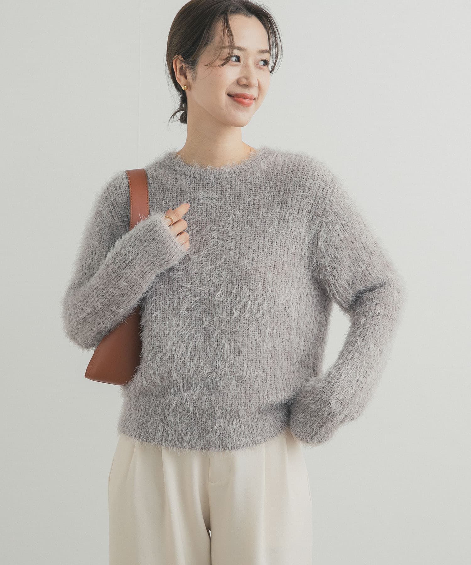 URBAN RESEARCH DOORS「シャギーニット」|ニット・セーター|