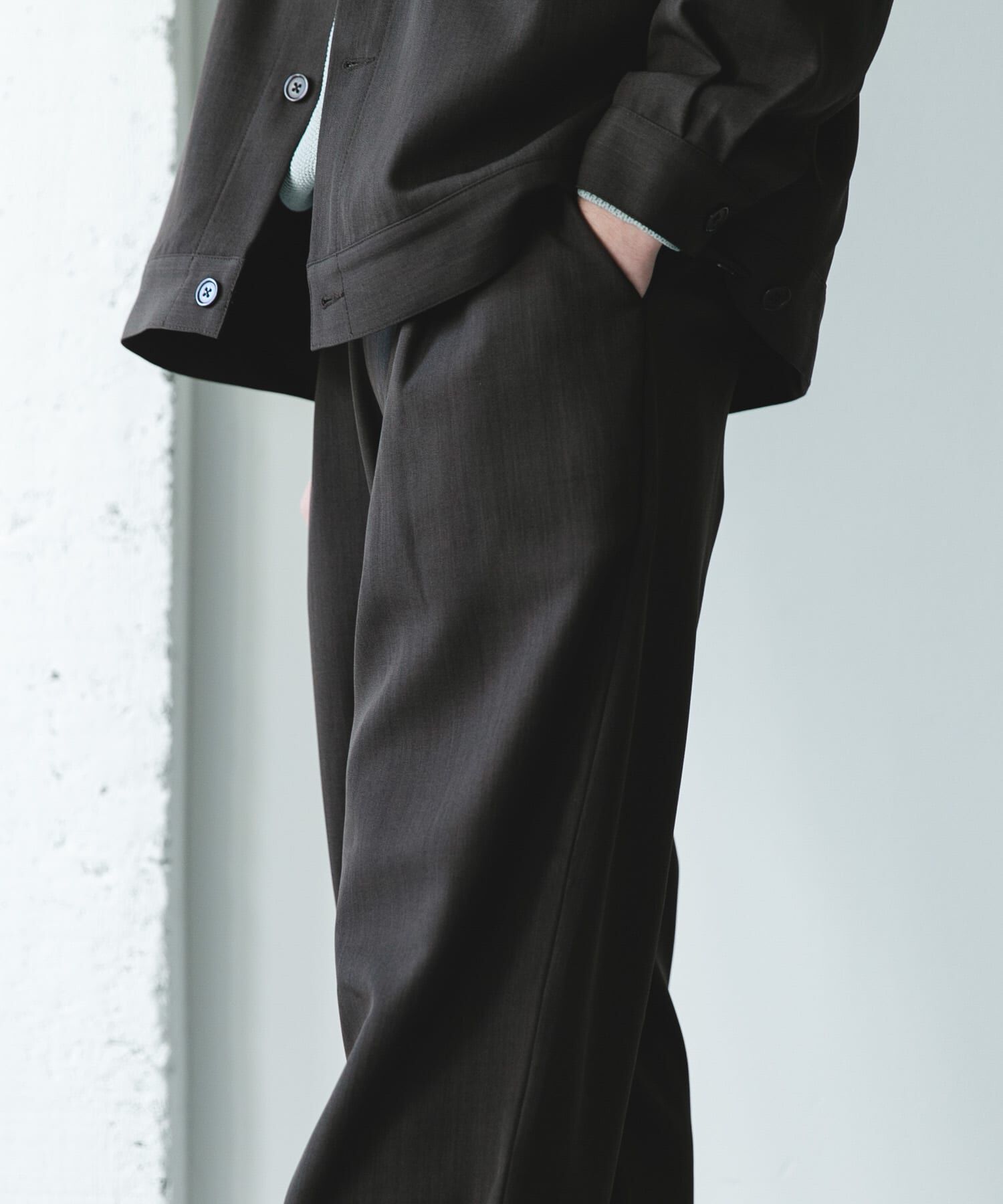 URBAN RESEARCH DOORS「『吸水速乾』セオアルファセミワイドトラウザー」|その他|