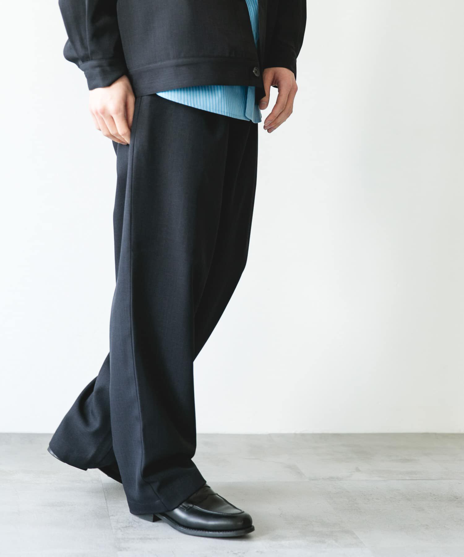 URBAN RESEARCH DOORS「『吸水速乾』セオアルファセミワイドトラウザー」|その他|