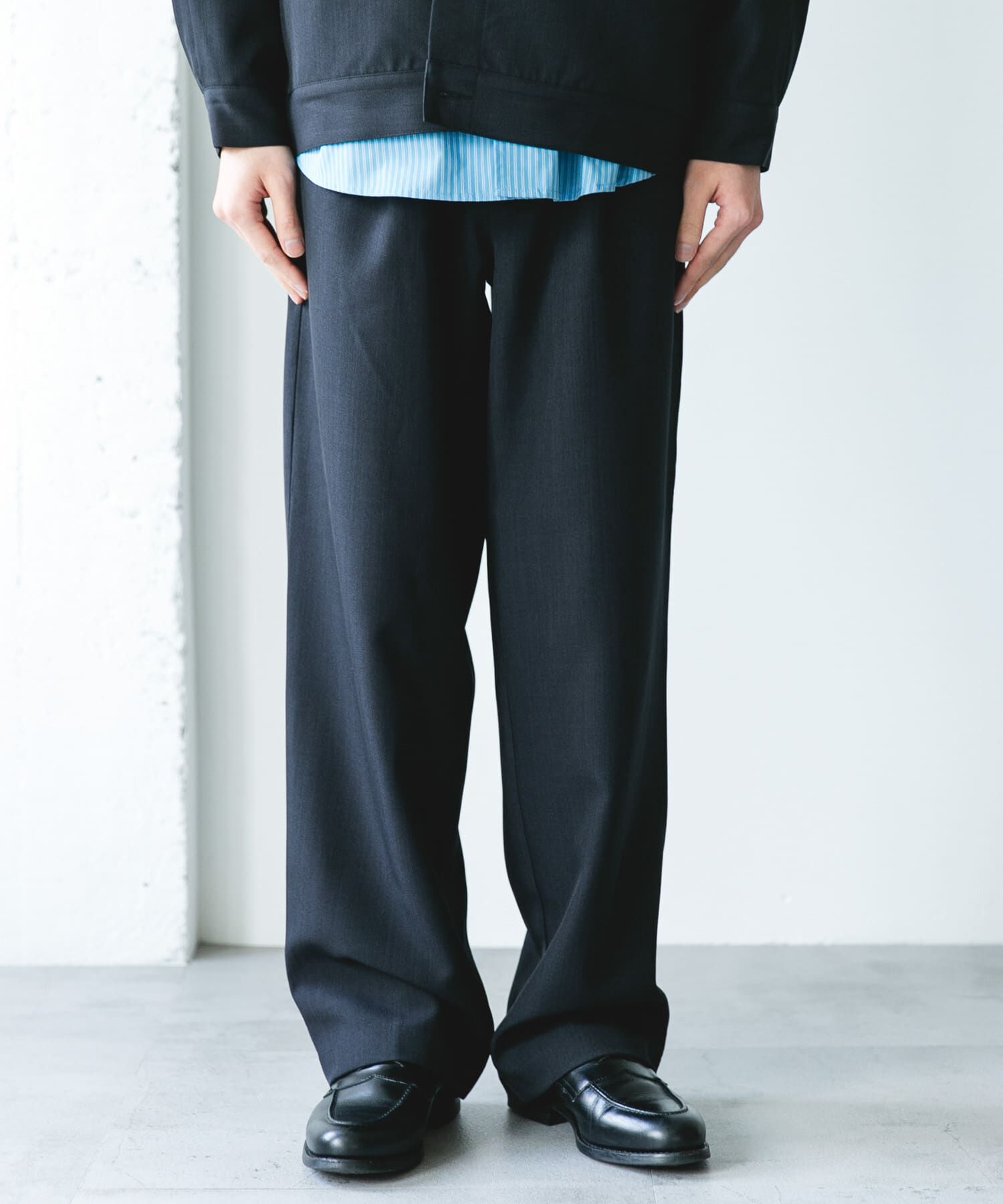 URBAN RESEARCH DOORS「『吸水速乾』セオアルファセミワイドトラウザー」|その他|