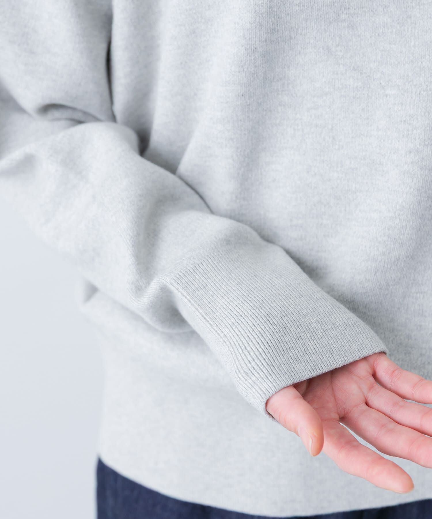 かぐれ「コットンスウェットニット」|ニット・セーター|