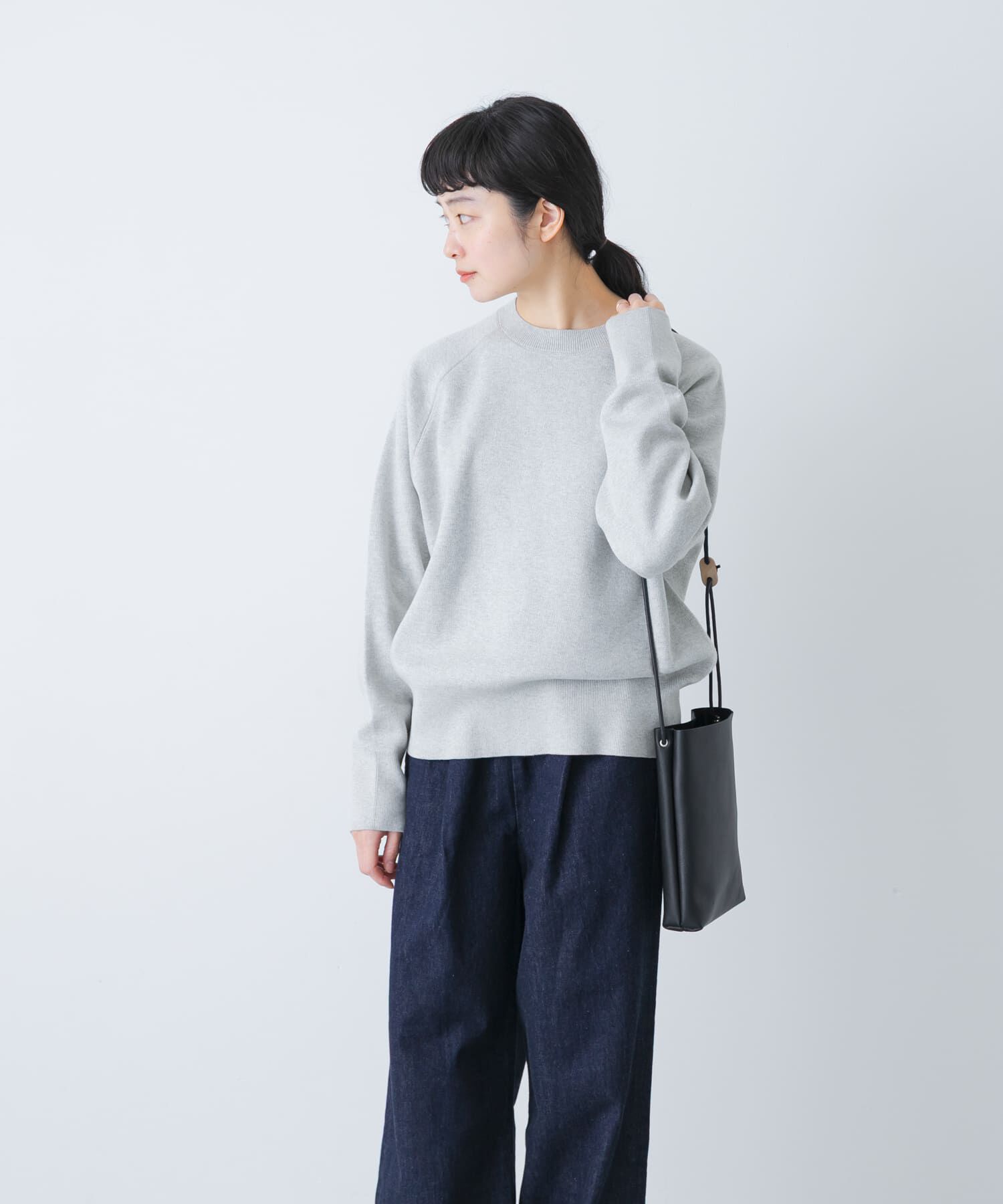 かぐれ「コットンスウェットニット」|ニット・セーター|