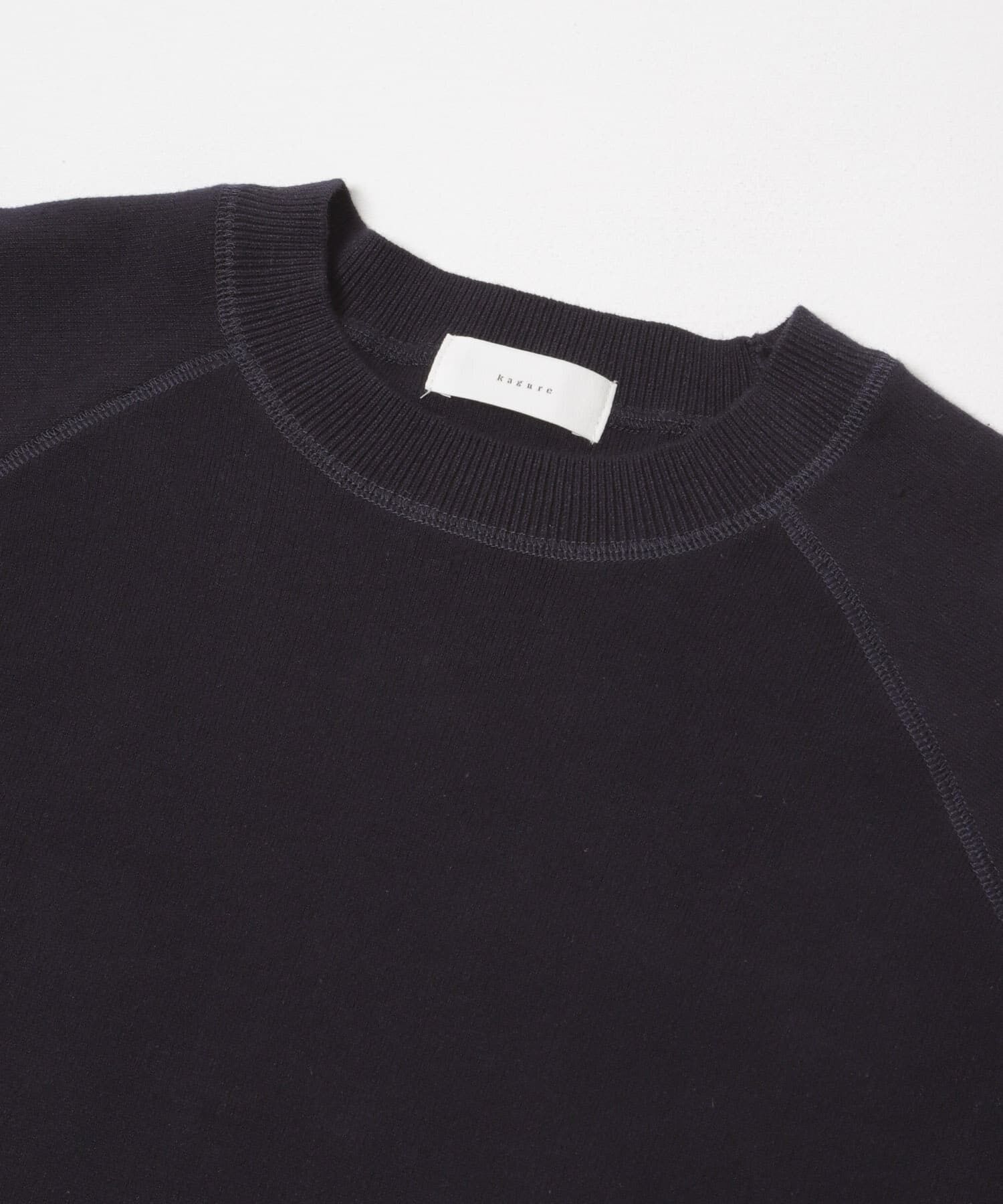 かぐれ「コットンスウェットニット」|ニット・セーター|