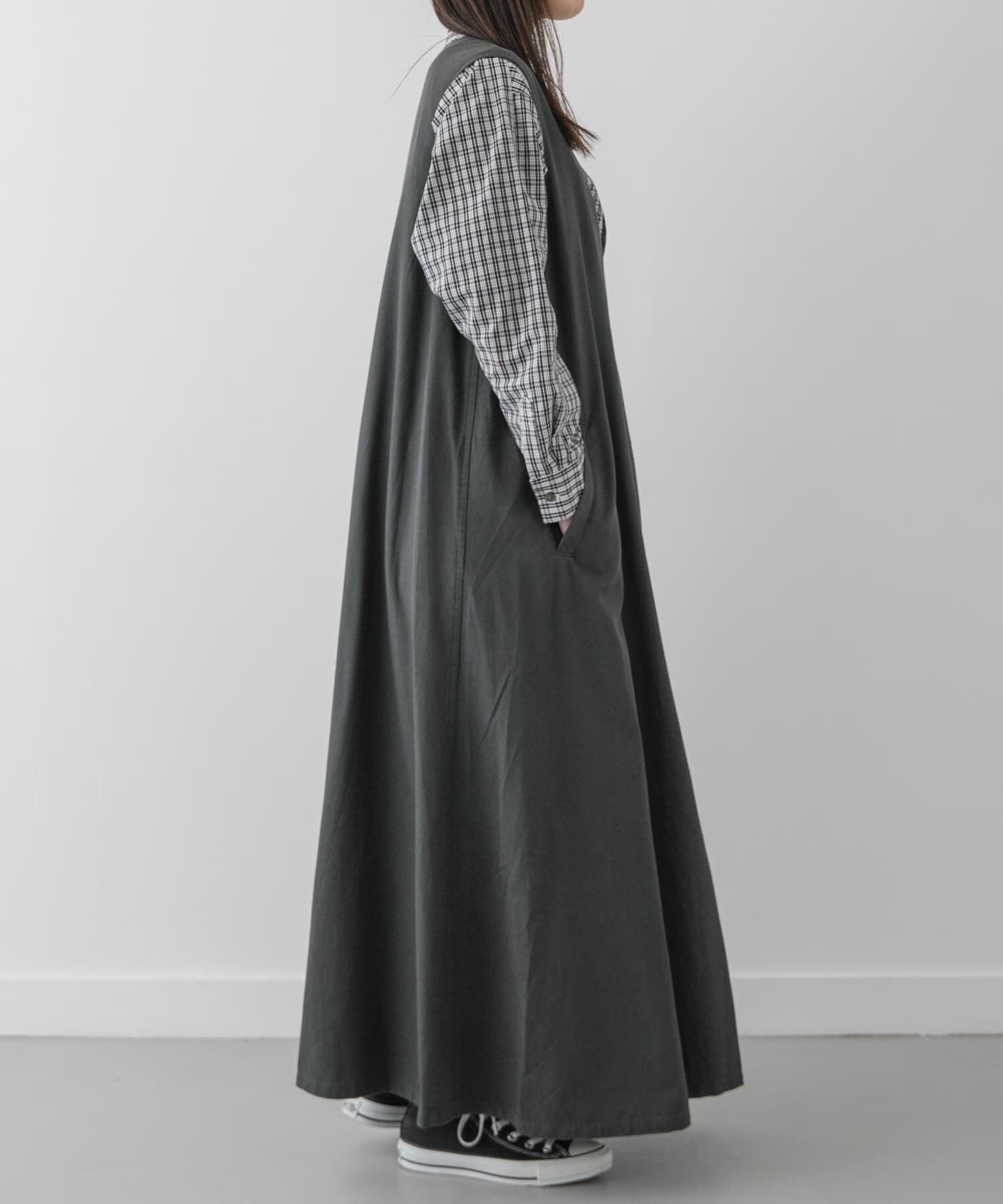 URBAN RESEARCH DOORS「FORK&SPOON　フロントタックフレアワンピース」|ワンピース|