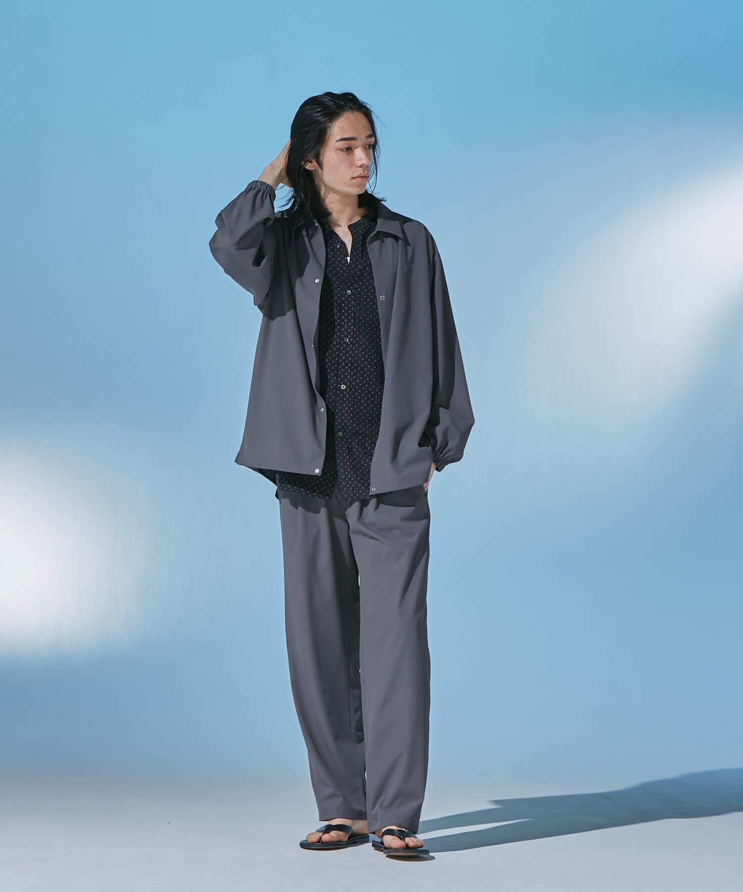 URBAN RESEARCH DOORS「『UR TECH』サマシェア イージートラウザー」|その他|