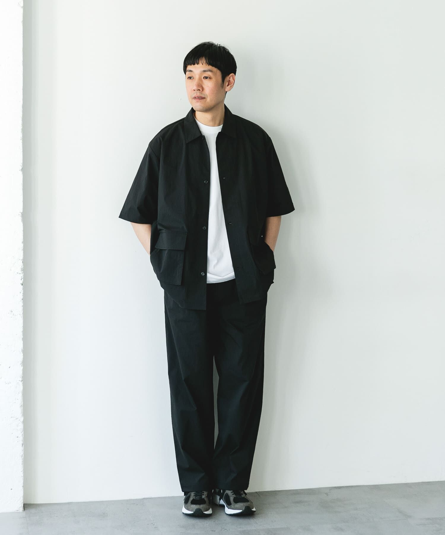 URBAN RESEARCH DOORS「『UVカット/接触冷感/吸水速乾』ストレッチクロスイージーパンツ」|その他|