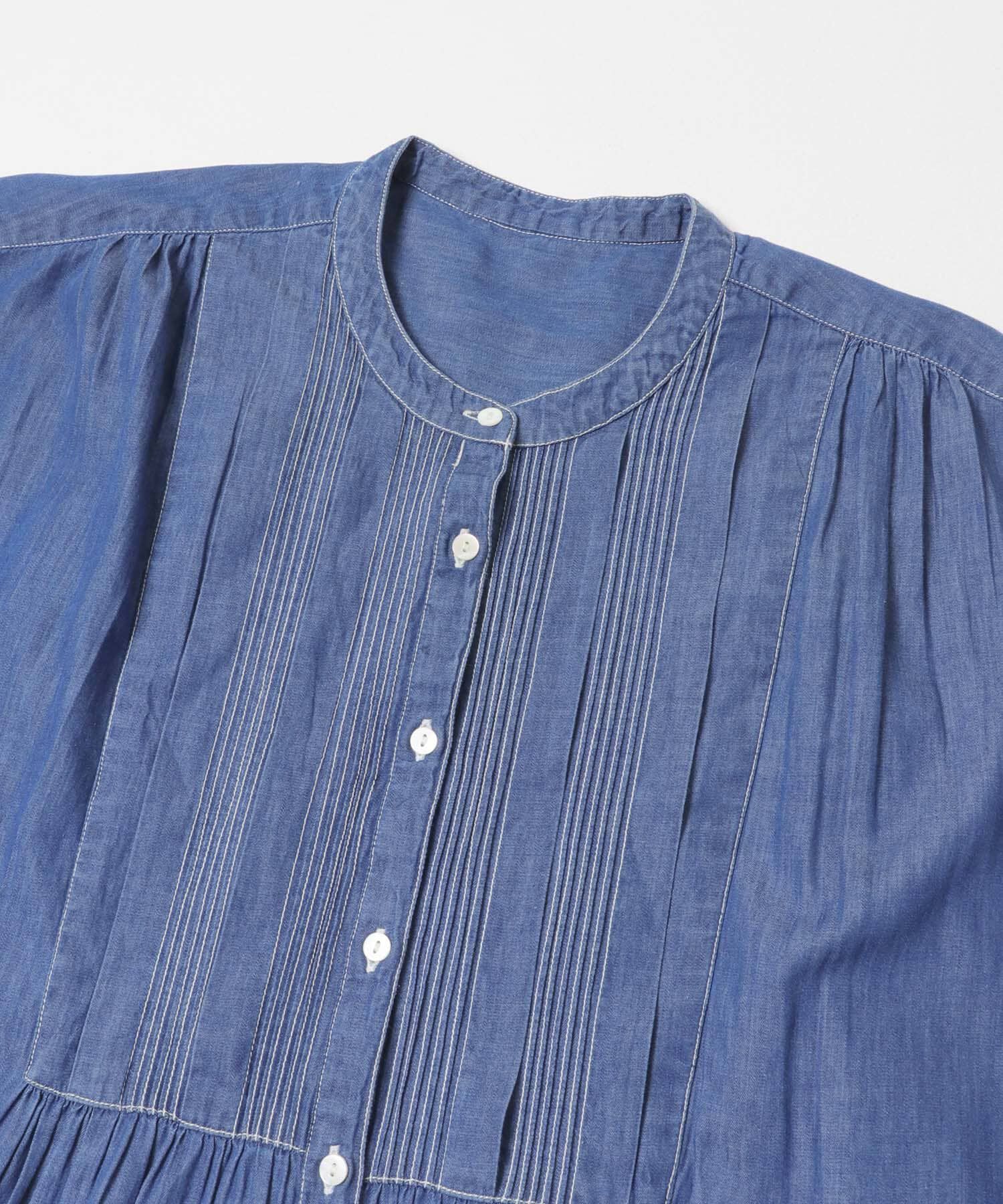 Sonny Label 「デニムピンタックヨークフレンチワンピース」|ワンピース|