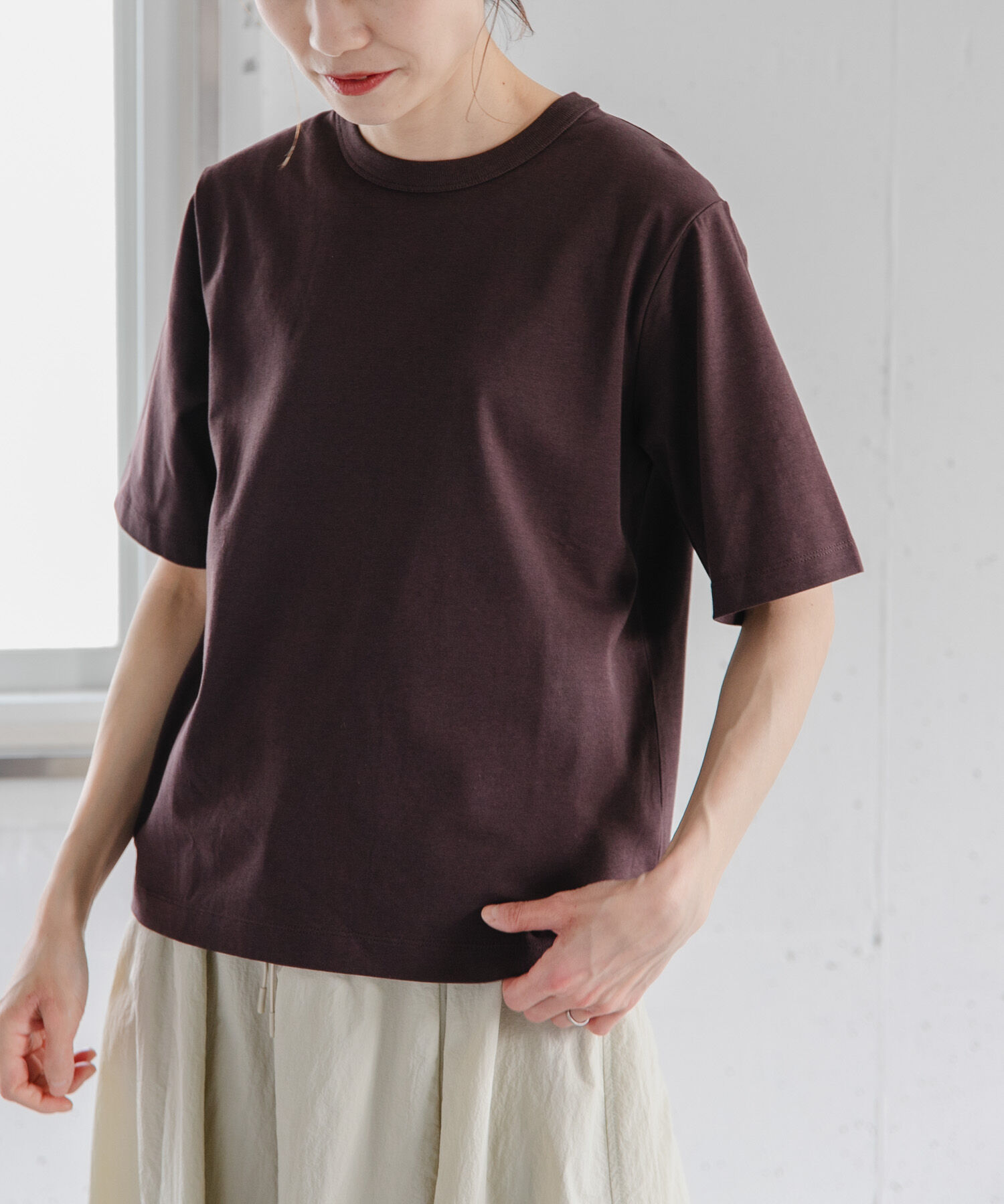 URBAN RESEARCH DOORS「FORK&SPOON　BASIC5/S T-SHIRTS」|Tシャツ・カットソー|