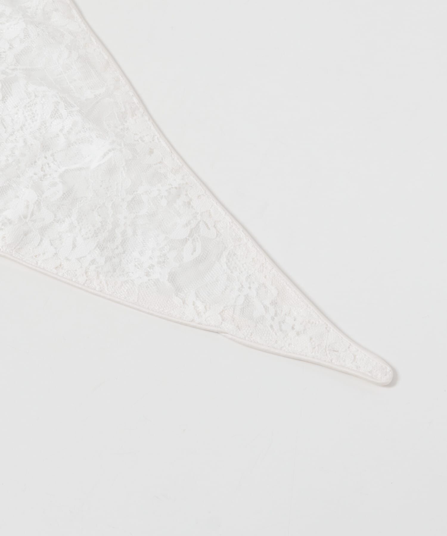 URBAN RESEARCH DOORS「LAYAS　LACE TRIANGLE SCARF」|バンダナ・スカーフ|