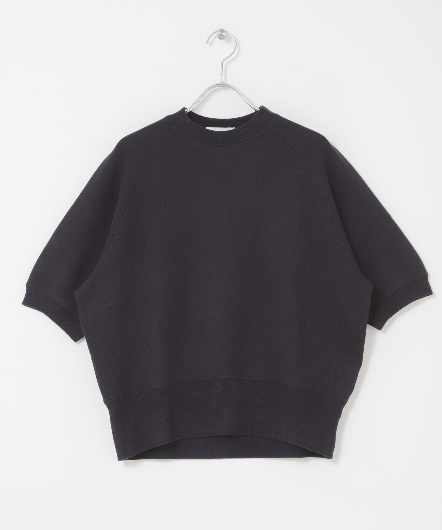 かぐれ「コットンリヨセル半袖スウェット」|スウェット・ジャージ|ネイビー