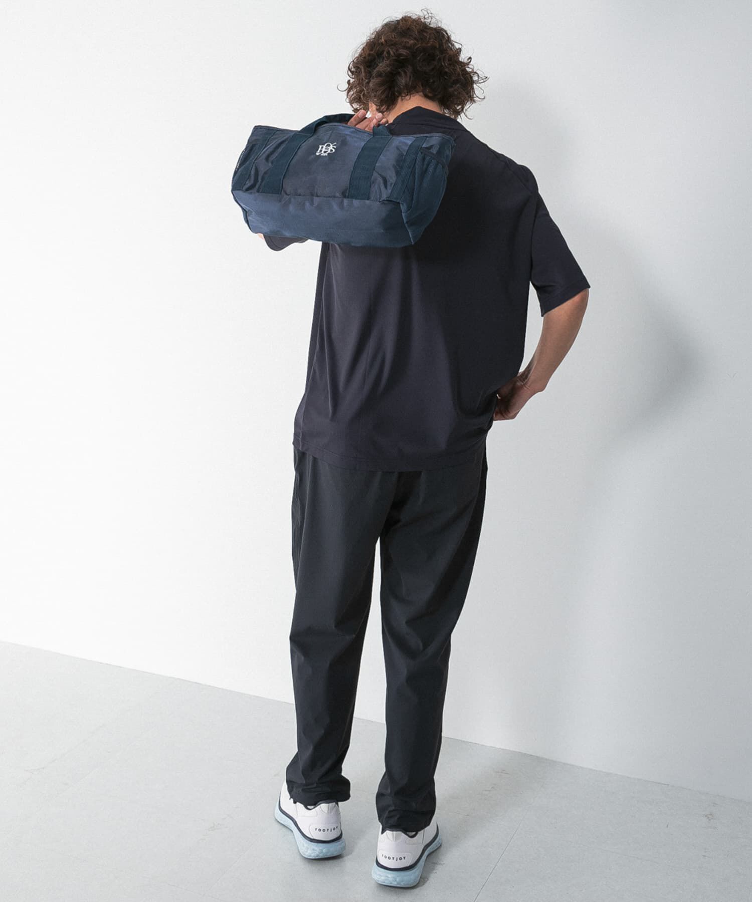 Sonny Label 「OOPS　吸水速乾ラインモックネックTシャツ」|Tシャツ・カットソー|