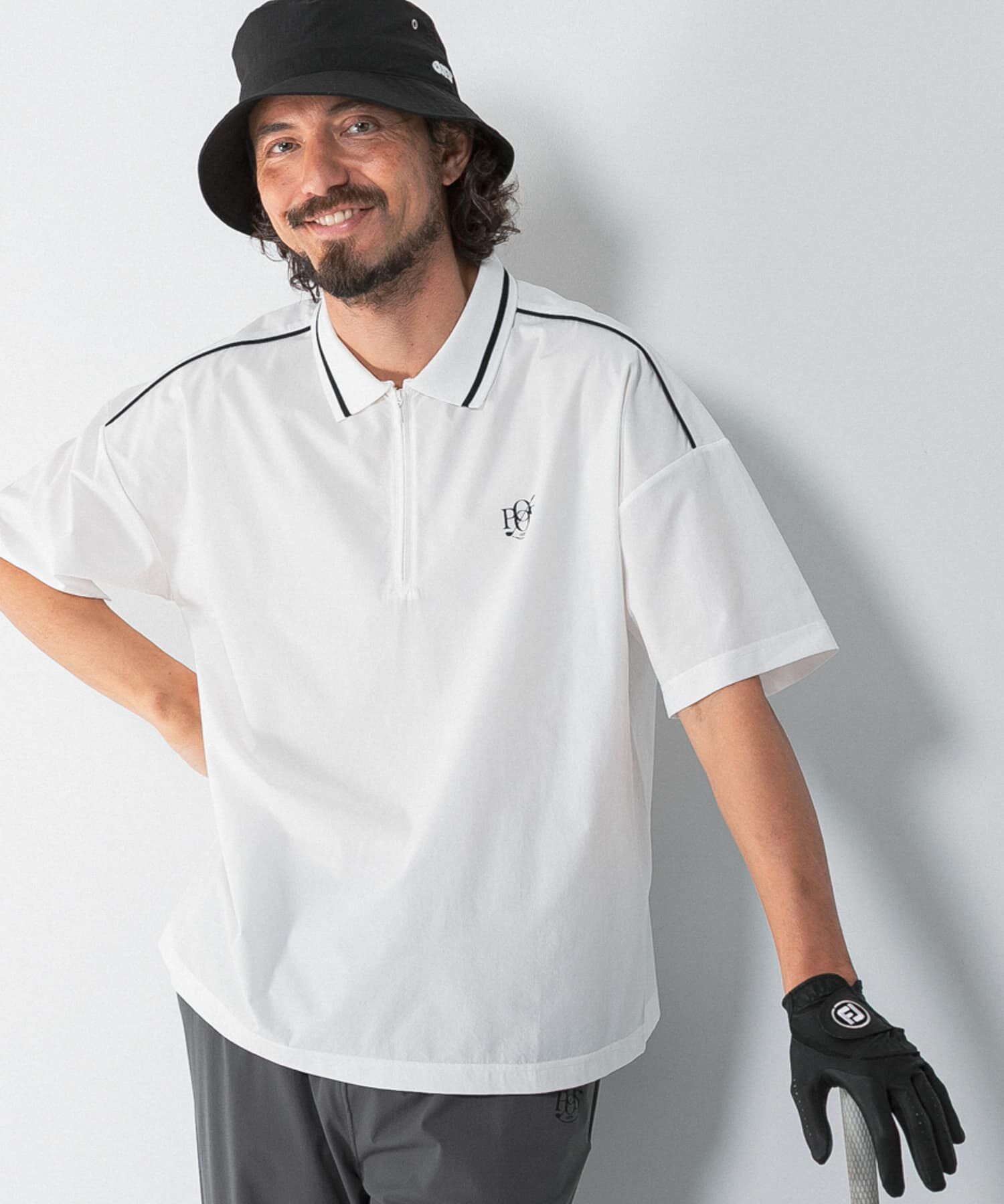 Sonny Label 「OOPS　撥水襟付きTシャツ」|Tシャツ・カットソー|オフホワイト