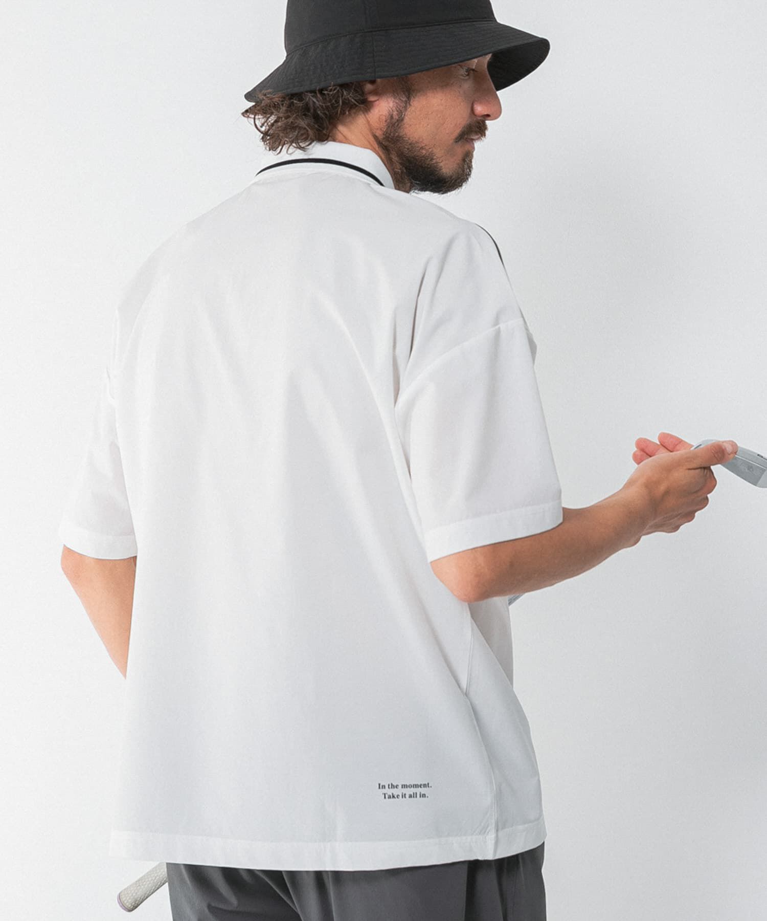 Sonny Label 「OOPS　撥水襟付きTシャツ」|Tシャツ・カットソー|