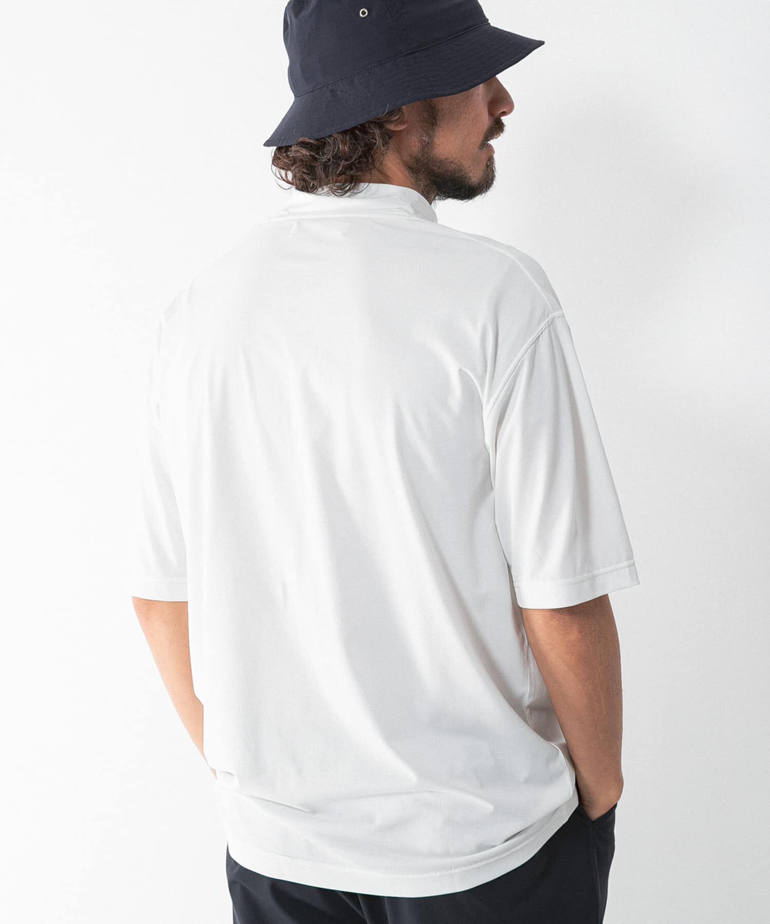 Sonny Label 「OOPS　吸水速乾モックネックTシャツ」|Tシャツ・カットソー|