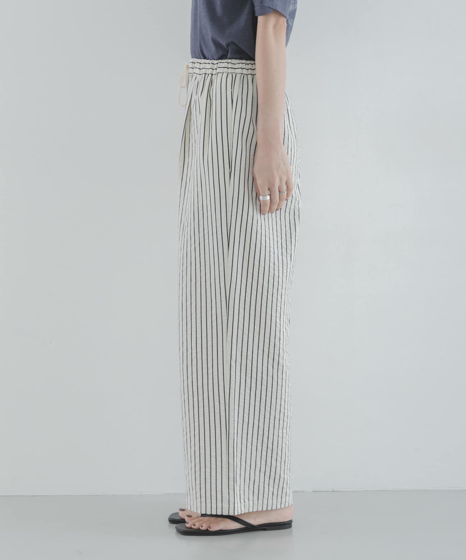 Sonny Label 「ストライプセミワイドイージーパンツ」|その他|