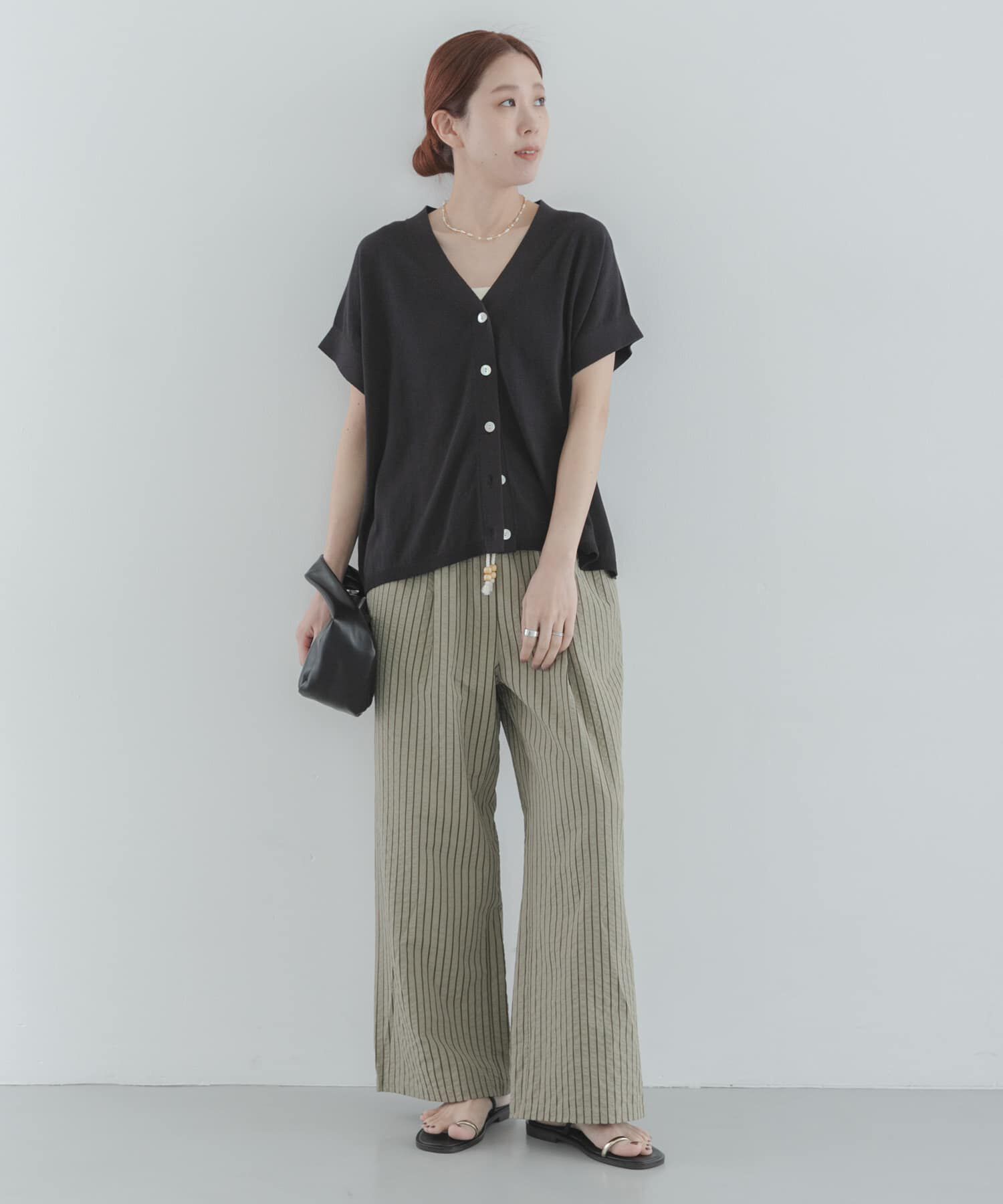 Sonny Label 「ストライプセミワイドイージーパンツ」|その他|