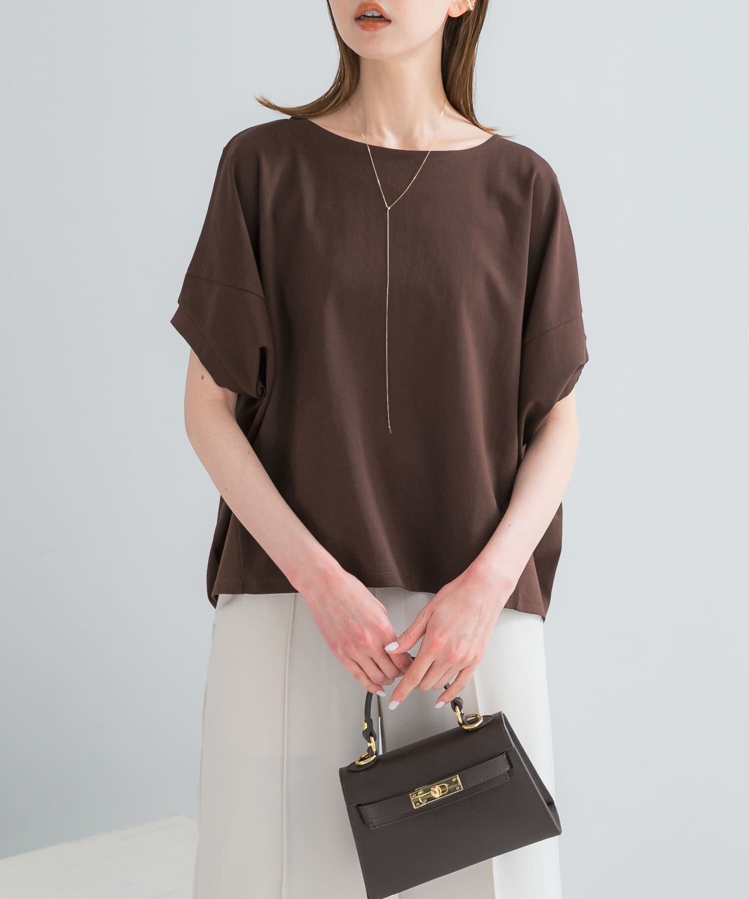 URBAN RESEARCH ROSSO「『WEB/一部店舗限定』UVカットドルマンスリーブプルオーバー」|Tシャツ・カットソー|