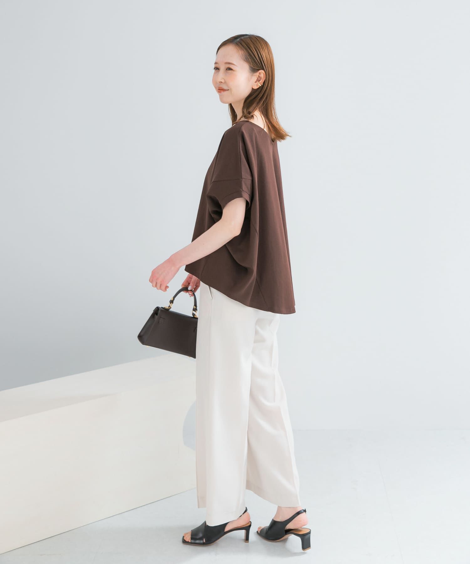 URBAN RESEARCH ROSSO「『WEB/一部店舗限定』UVカットドルマンスリーブプルオーバー」|Tシャツ・カットソー|