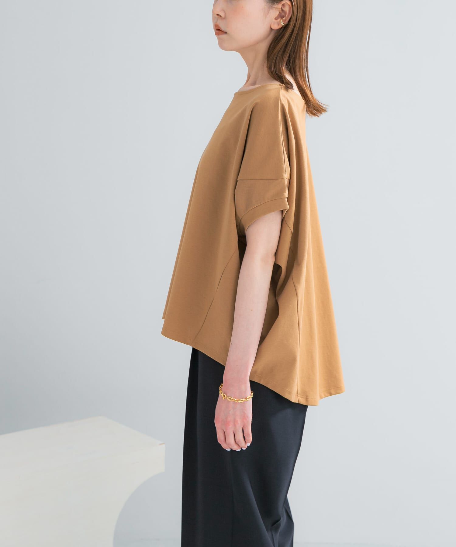 URBAN RESEARCH ROSSO「『WEB/一部店舗限定』UVカットドルマンスリーブプルオーバー」|Tシャツ・カットソー|