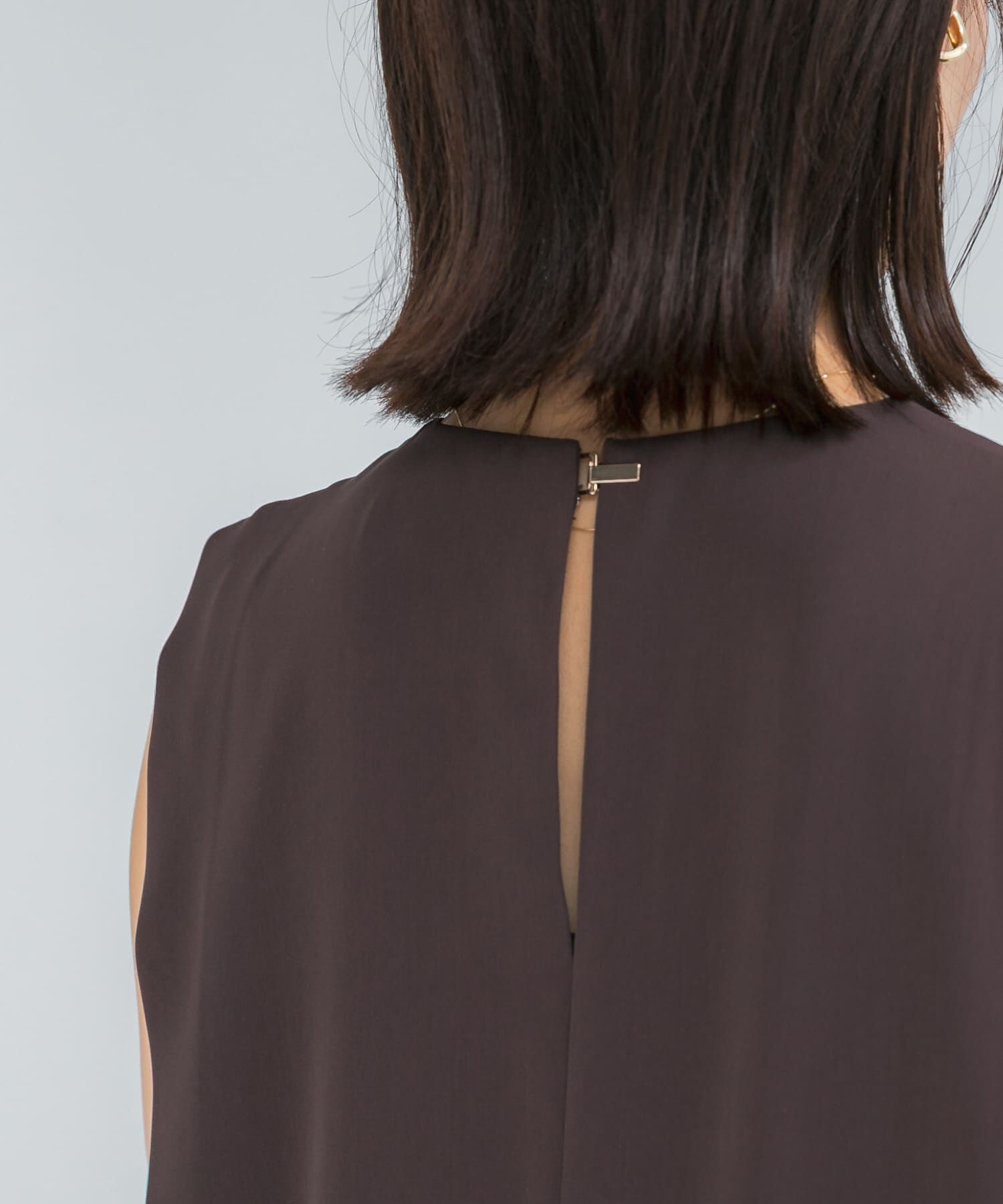 URBAN RESEARCH ROSSO「バックメタルポイントストレートワンピース」|ワンピース|