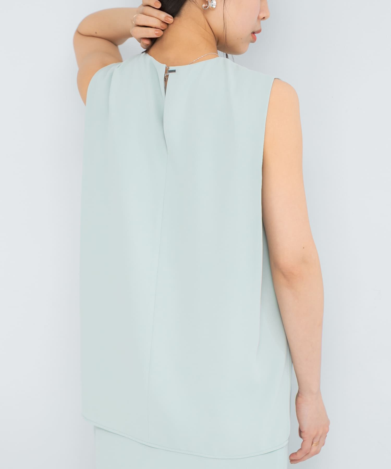 URBAN RESEARCH ROSSO「バックメタルポイントストレートワンピース」|ワンピース|