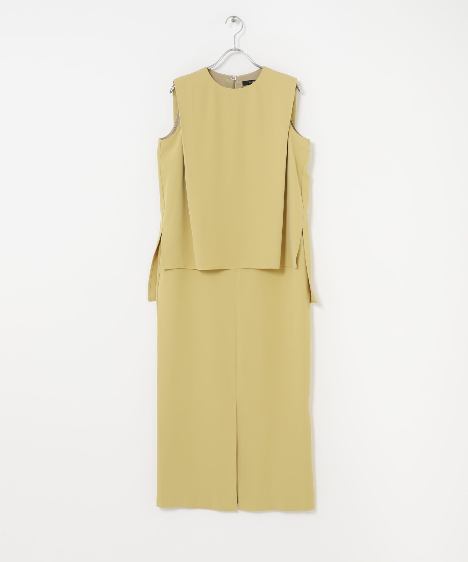 URBAN RESEARCH ROSSO「バックメタルポイントストレートワンピース」|ワンピース|