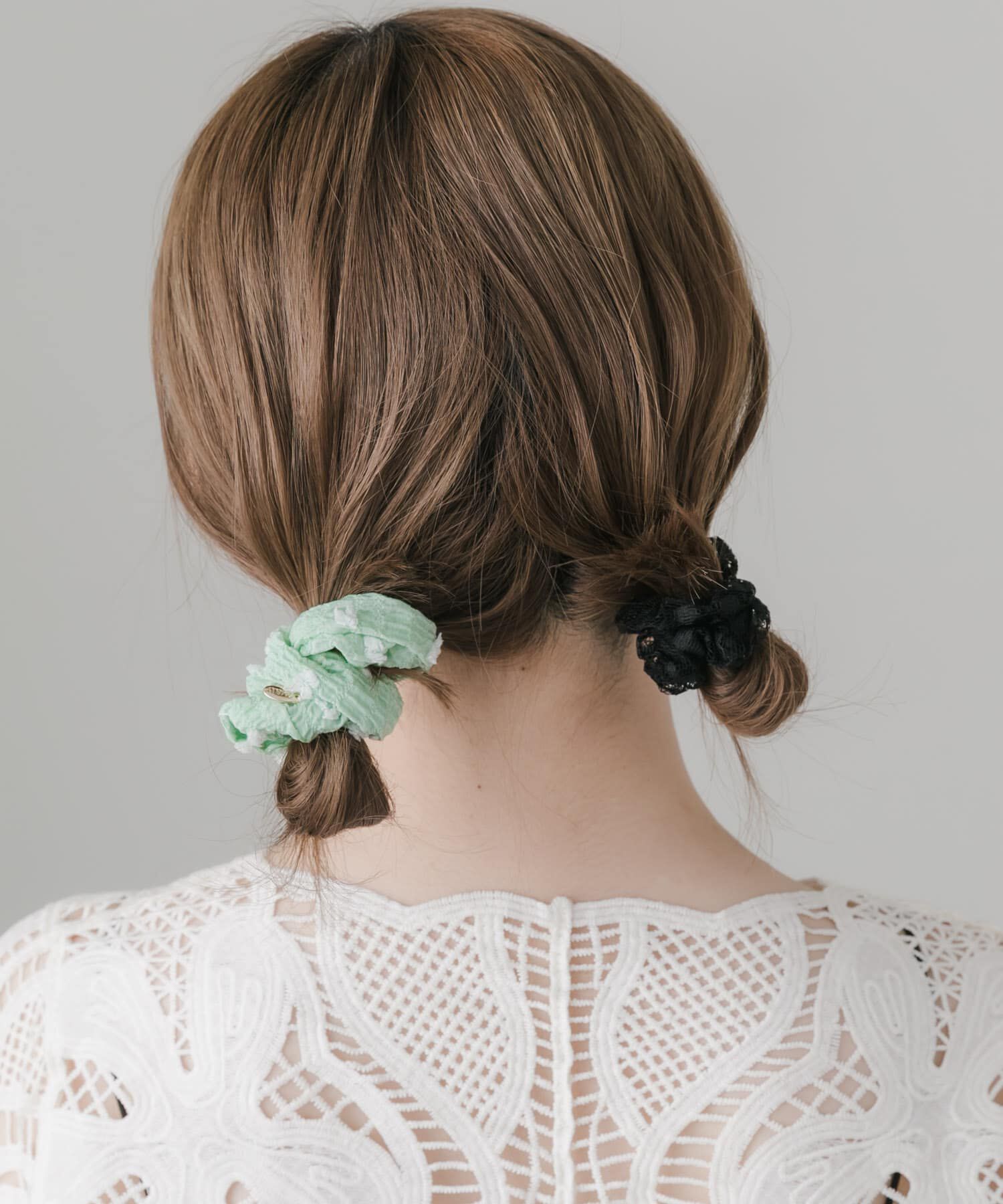 SMELLY「シュシュ4セットゴム」|ヘアゴム・シュシュ|