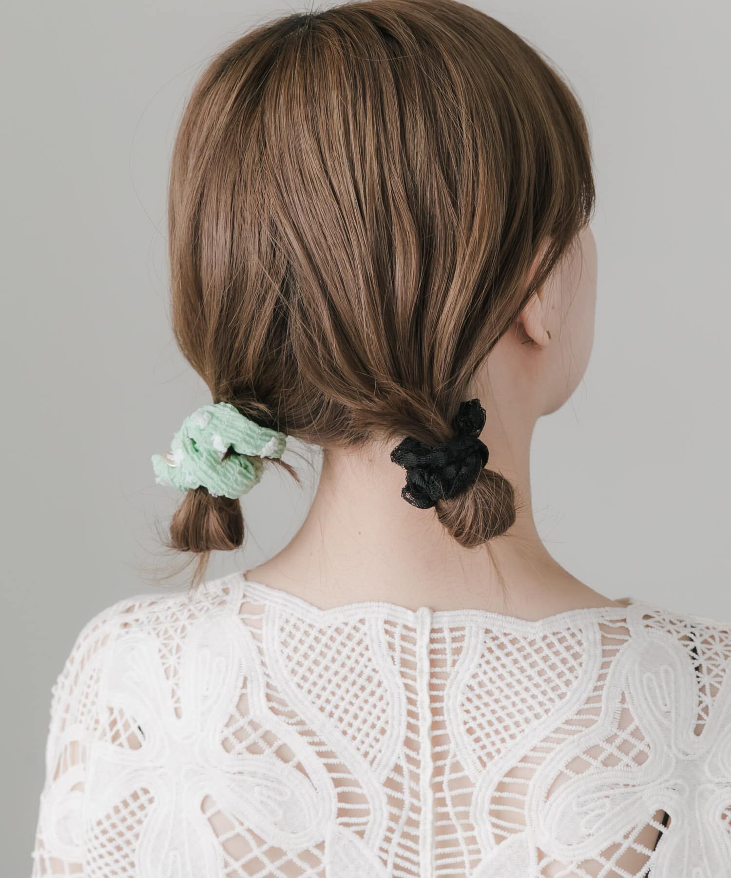 SMELLY「シュシュ4セットゴム」|ヘアゴム・シュシュ|