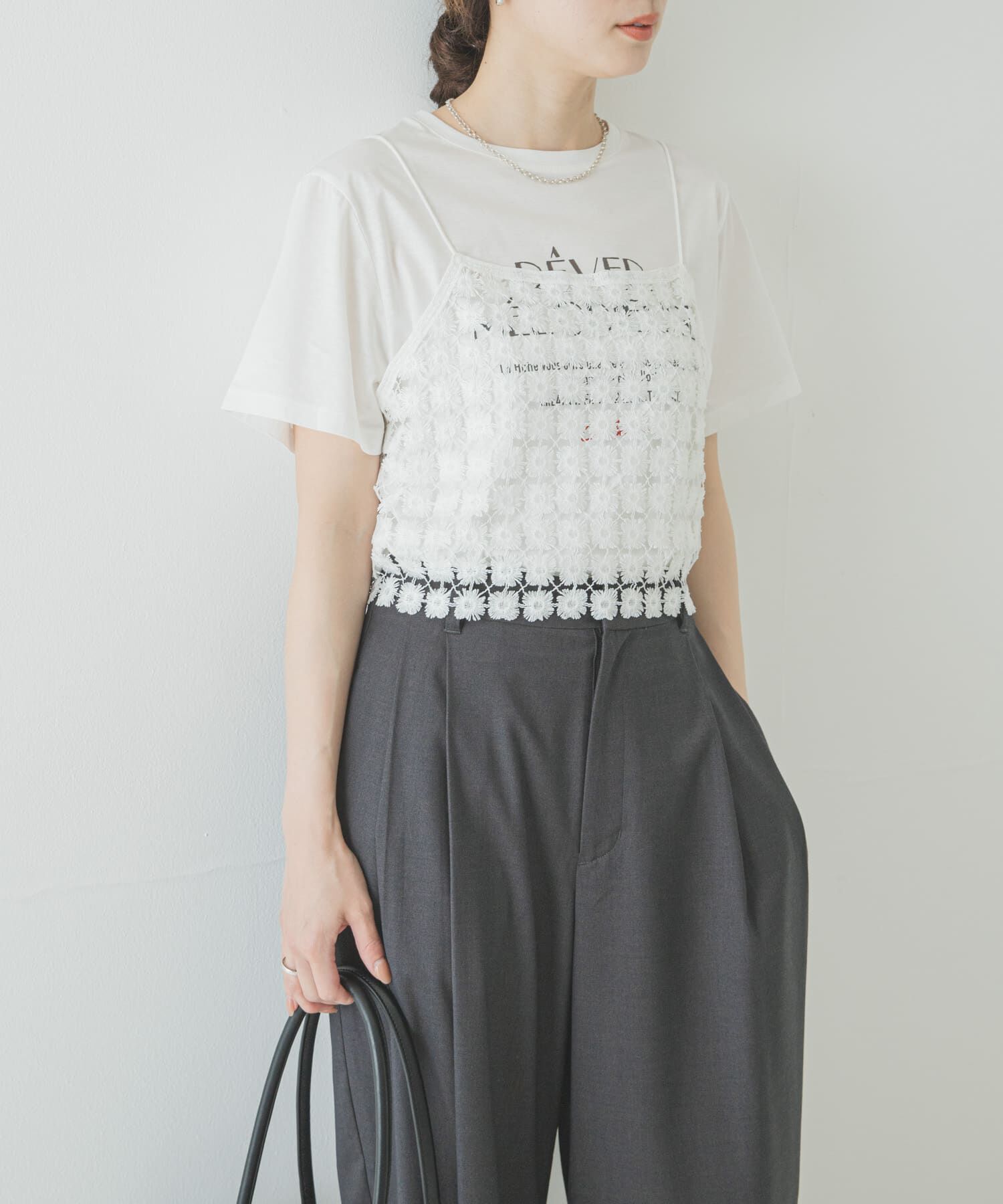 URBAN RESEARCH「フラワーレースビスチェ」|その他|