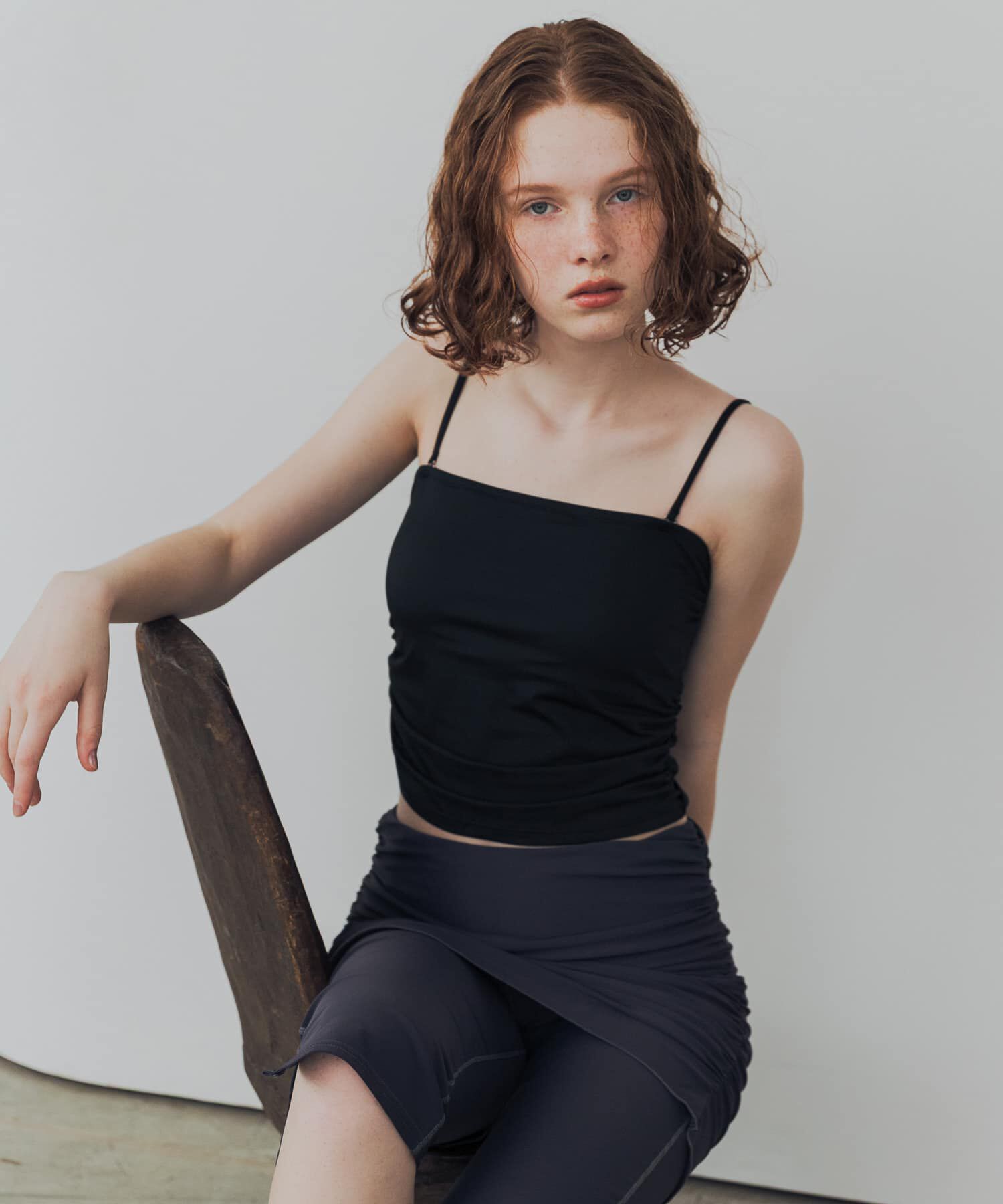 URBAN RESEARCH「Swim URBAN RESEARCH　スイム サイドギャザーブラトップ」|ビキニ|