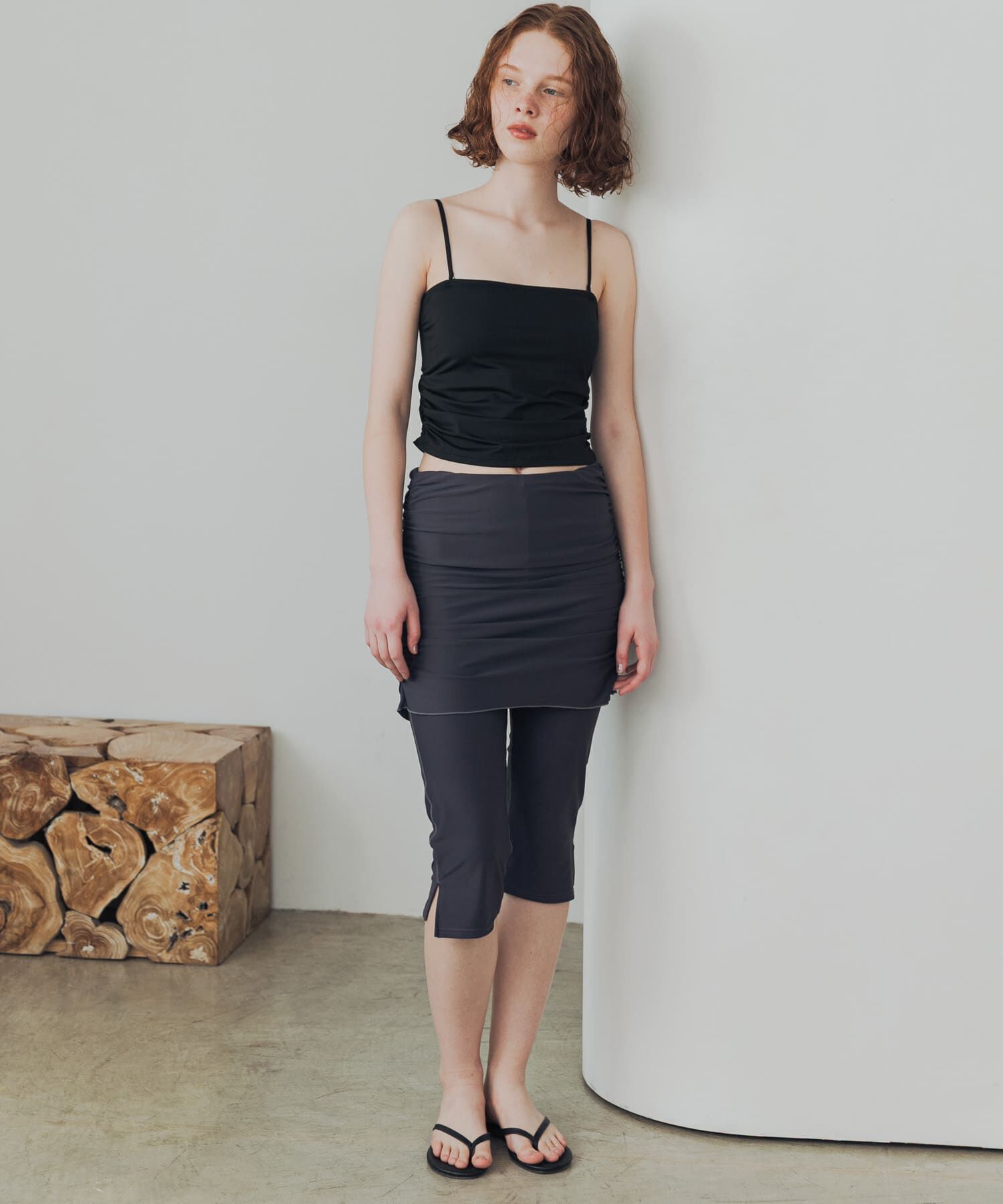 URBAN RESEARCH「Swim URBAN RESEARCH　スイム サイドギャザーブラトップ」|ビキニ|