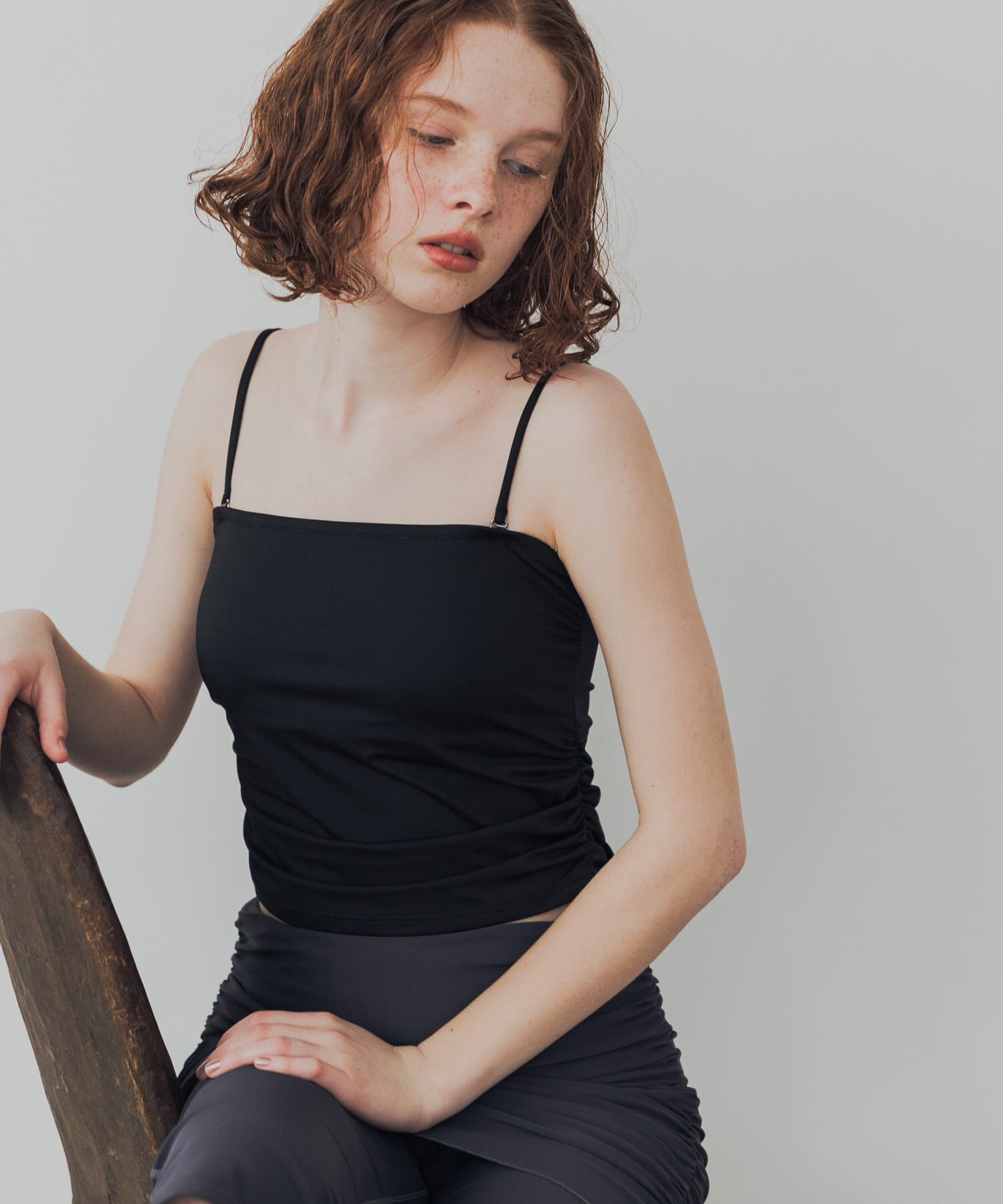 URBAN RESEARCH「Swim URBAN RESEARCH　スイム サイドギャザーブラトップ」|ビキニ|