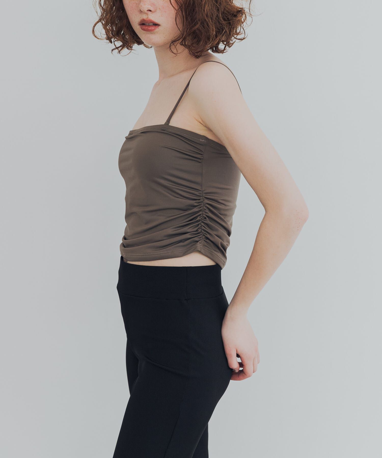 URBAN RESEARCH「Swim URBAN RESEARCH　スイム サイドギャザーブラトップ」|ビキニ|