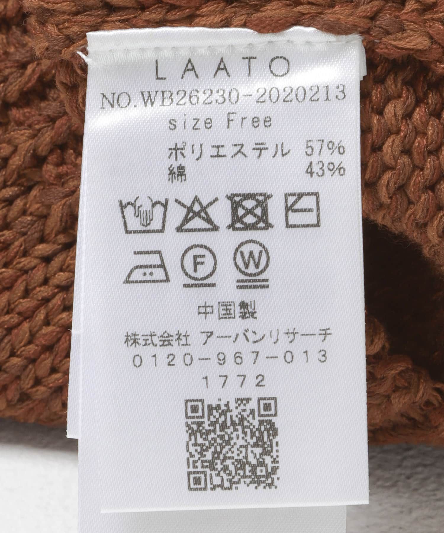LAATO「knit tank top」|ニット・セーター|