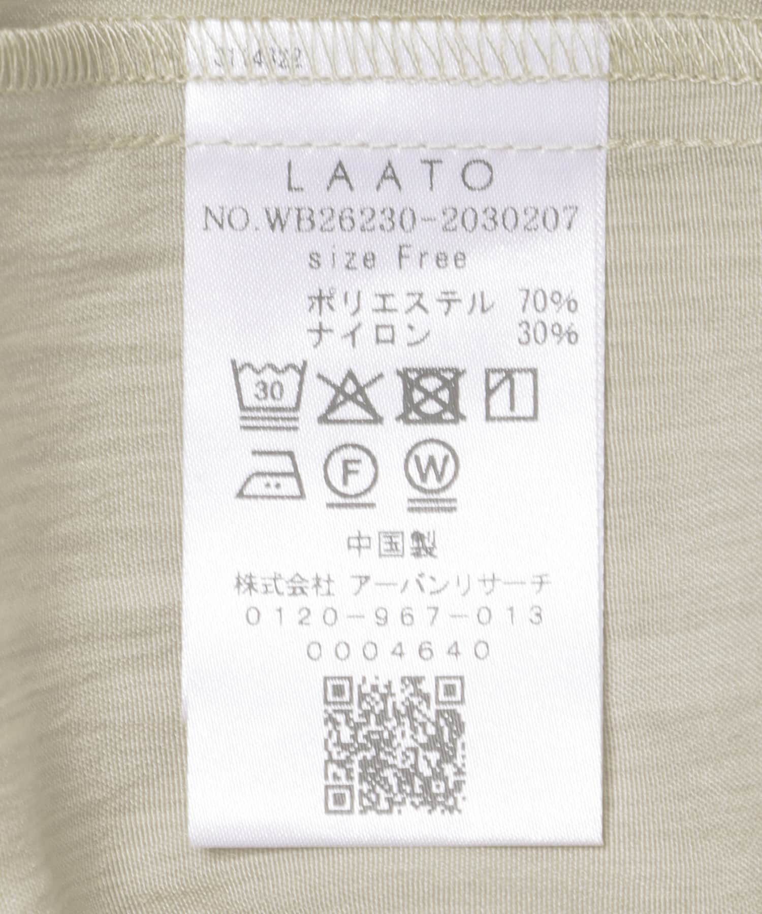 LAATO「gomme tunic camisole」|キャミソール|